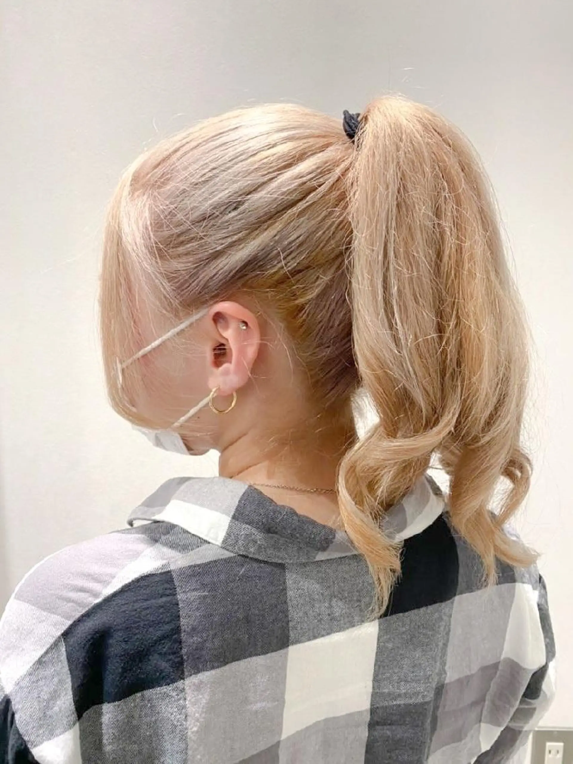 カラー ロング 髪質改善/ブリーチ 田代 龍我のヘアスタイル