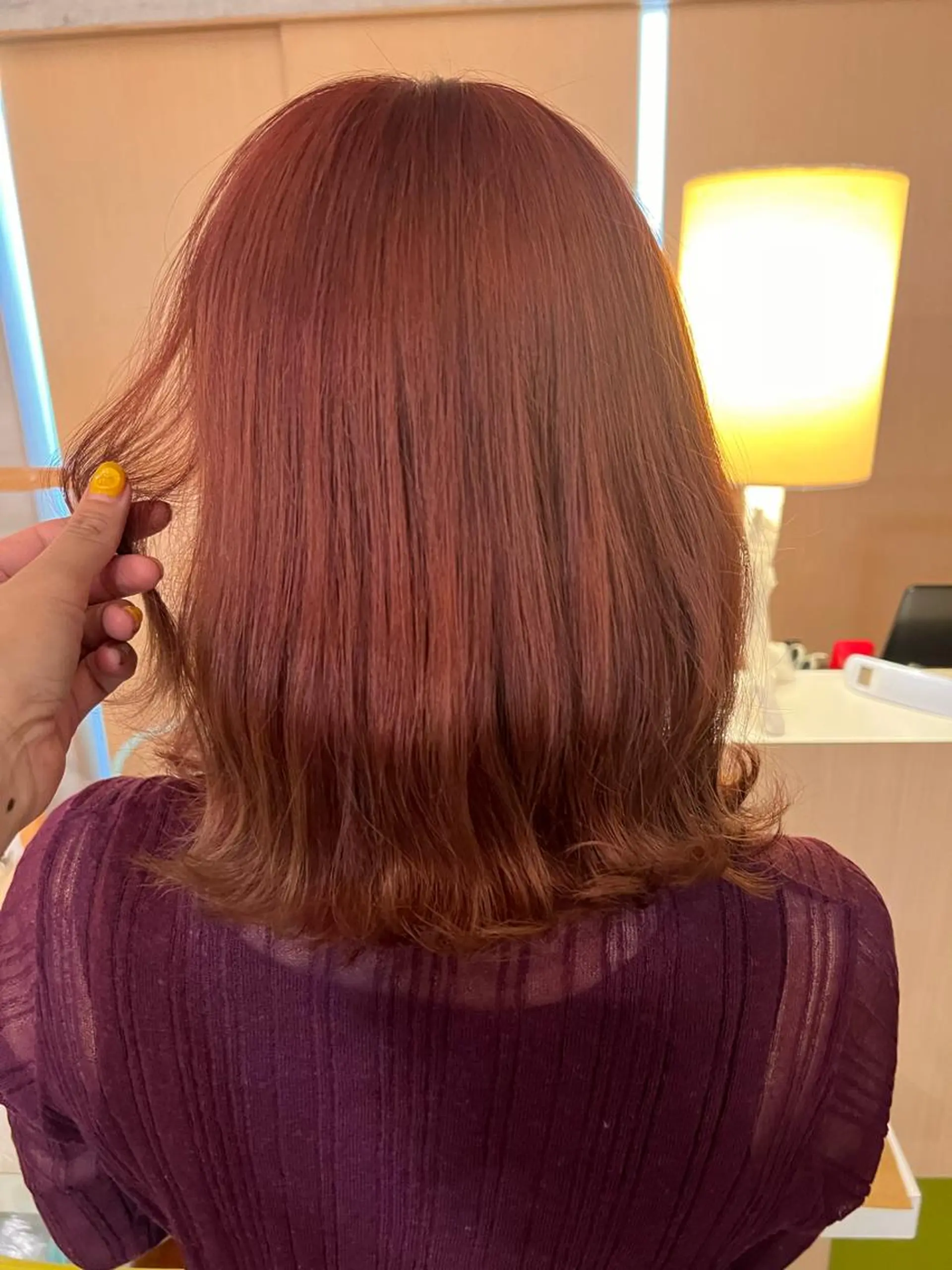 ミディアム カラー ヘアアレンジ 🌻井上 マリー🌻のヘアスタイル