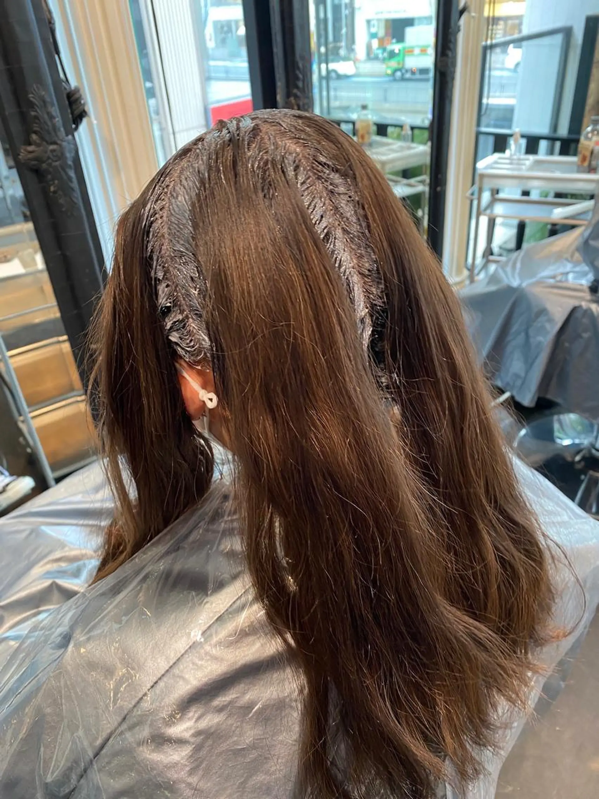 ミディアム カラー ✨髪質改善 縮毛矯正 艶髪 立川 コウキ✨のヘアスタイル