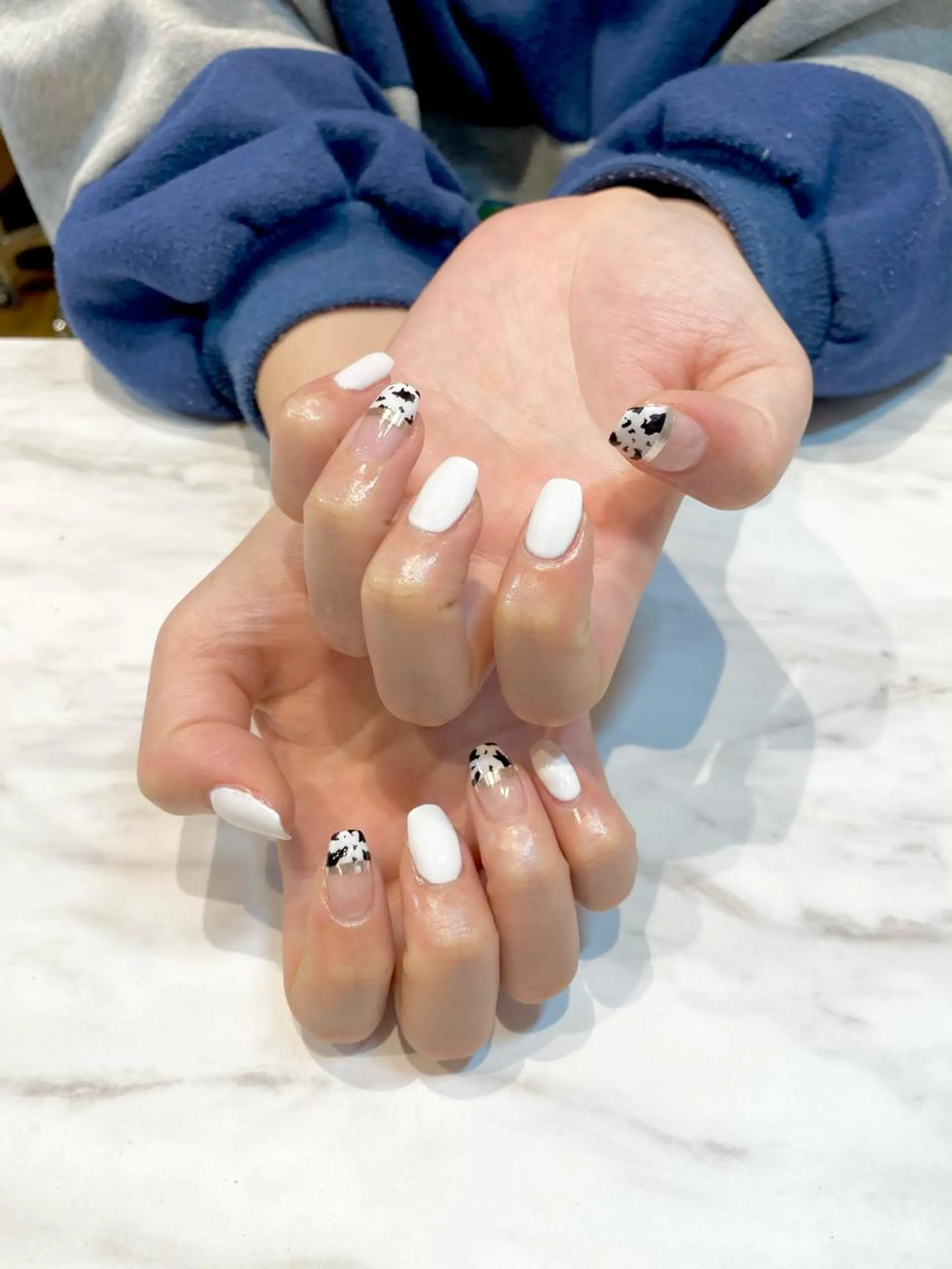 ネイル 京都レイヤーカット/ 縮毛矯正/羽柴りくのヘアスタイル