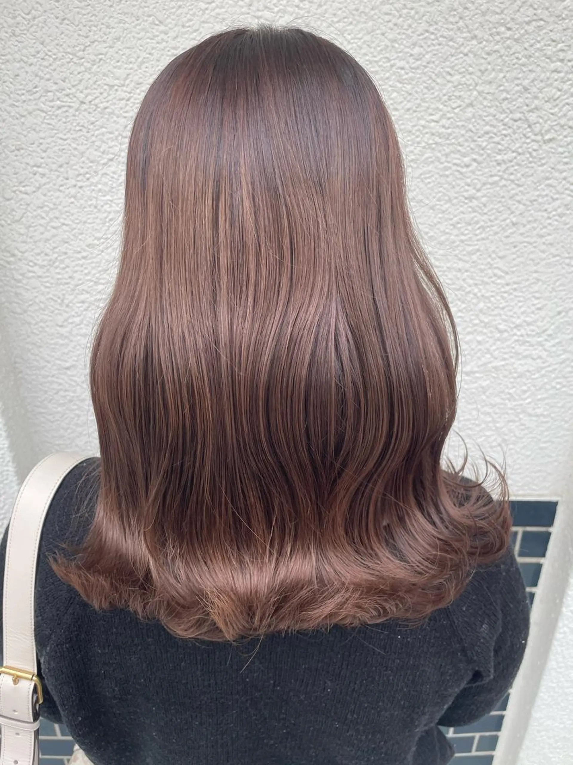 セミロング カラー ベージュカラー ブリーチ/レイヤー 💙ayame💙のヘアスタイル