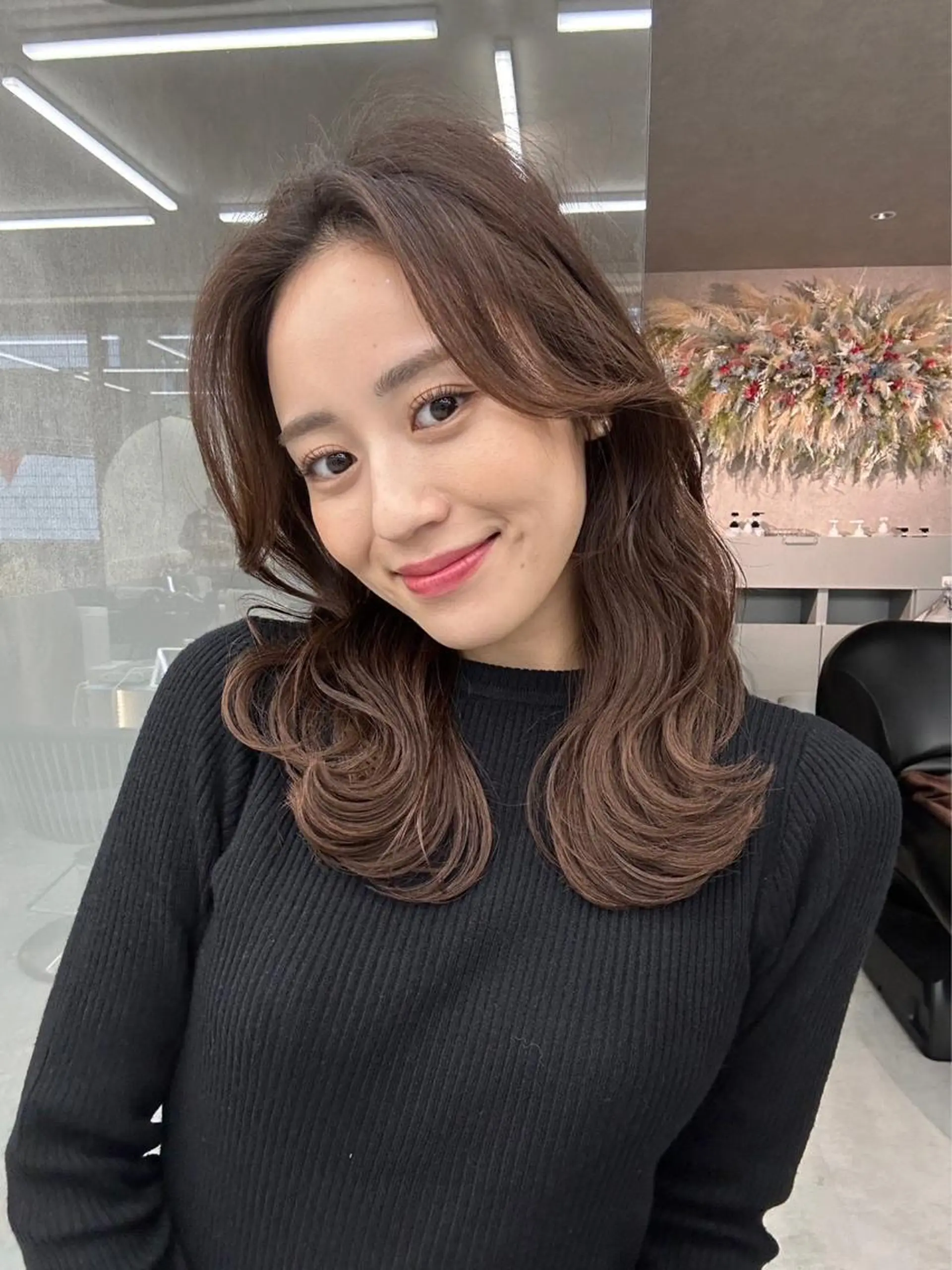 セミロング カラー 《髪質改善✖️オリー ブ🧸》小嶋拓也のヘアスタイル