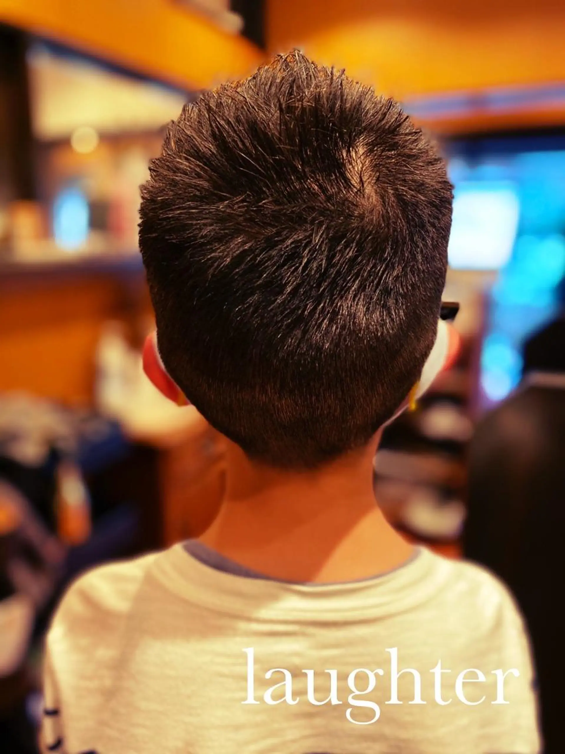 キッズ 尾崎 弘充のヘアスタイル