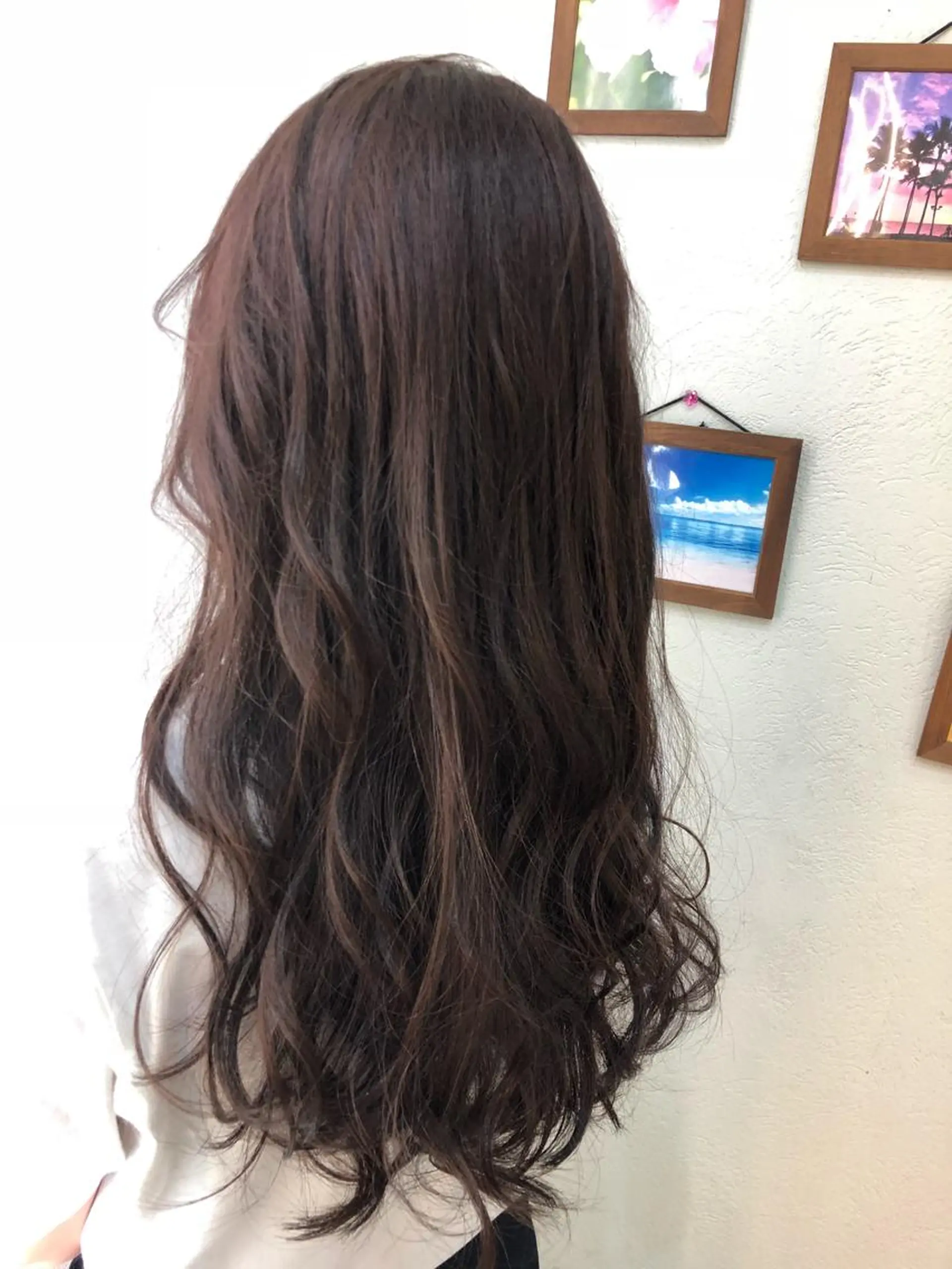 セミロング kahuli  hair Ulu 「カーフリヘアウル」所属・鎗田 健のヘアスタイル