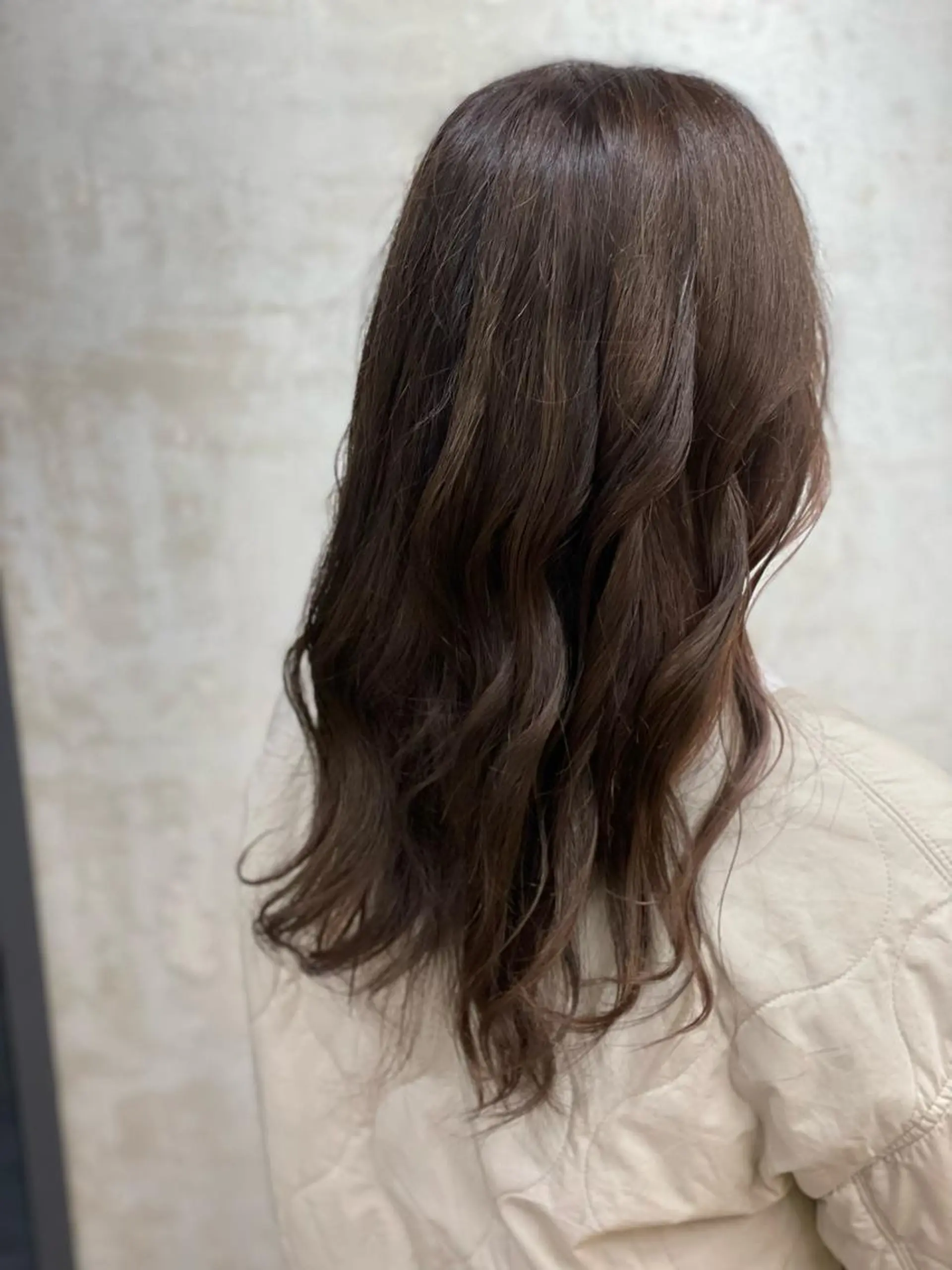 セミロング カラー ヘアカラー blanc hair 西中島MASARUのヘアスタイル