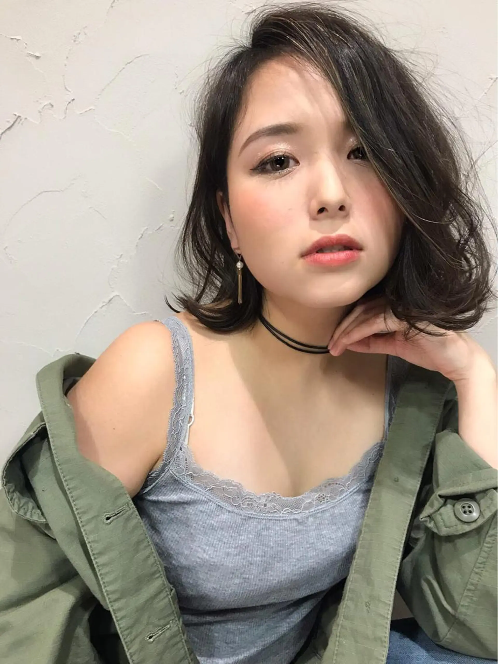 ショート カラー _WHITE 天王寺のヘアスタイル