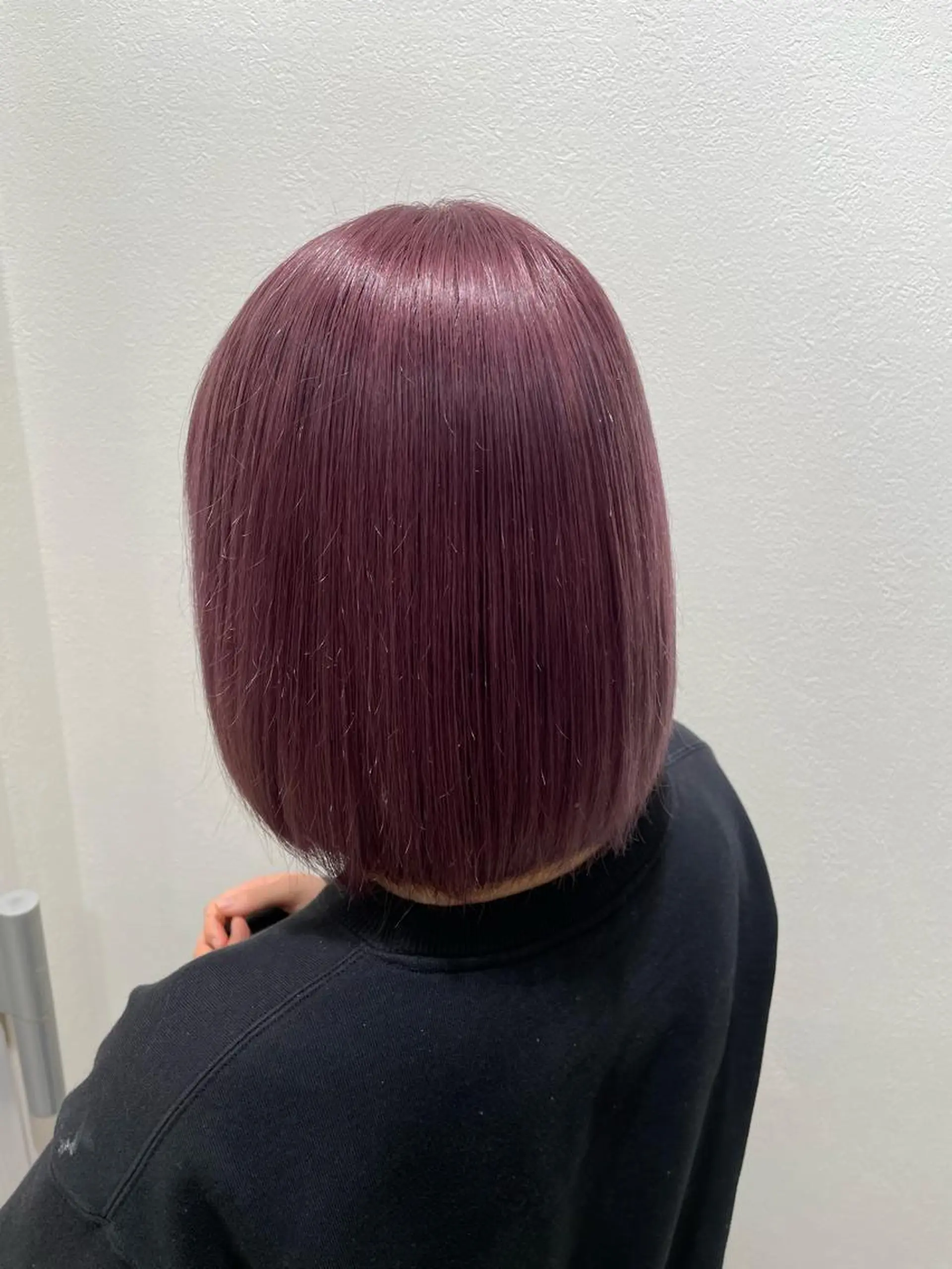 ミディアム カラー カシス ピンクカラー ヘアカラー 色川 優斗《髪質改善》のヘアスタイル