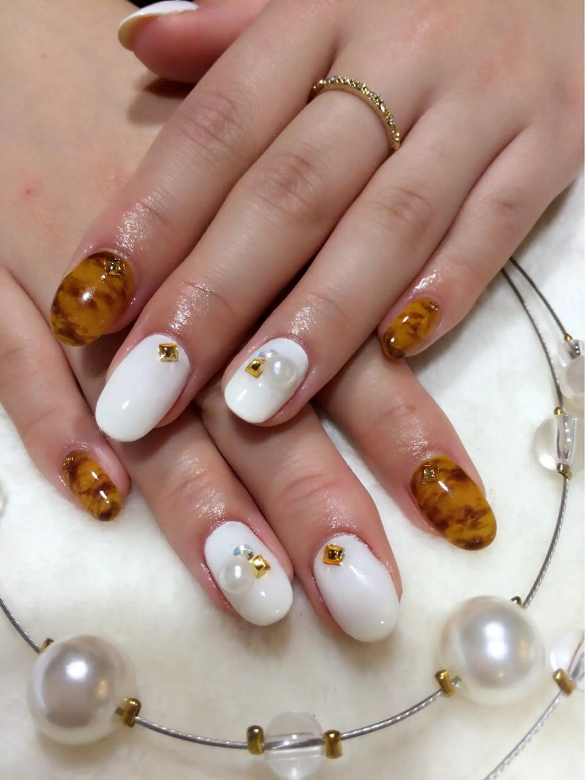 ネイル 持ち込み Sympa 𝓜iwako🐰ᩚのネイルデザイン