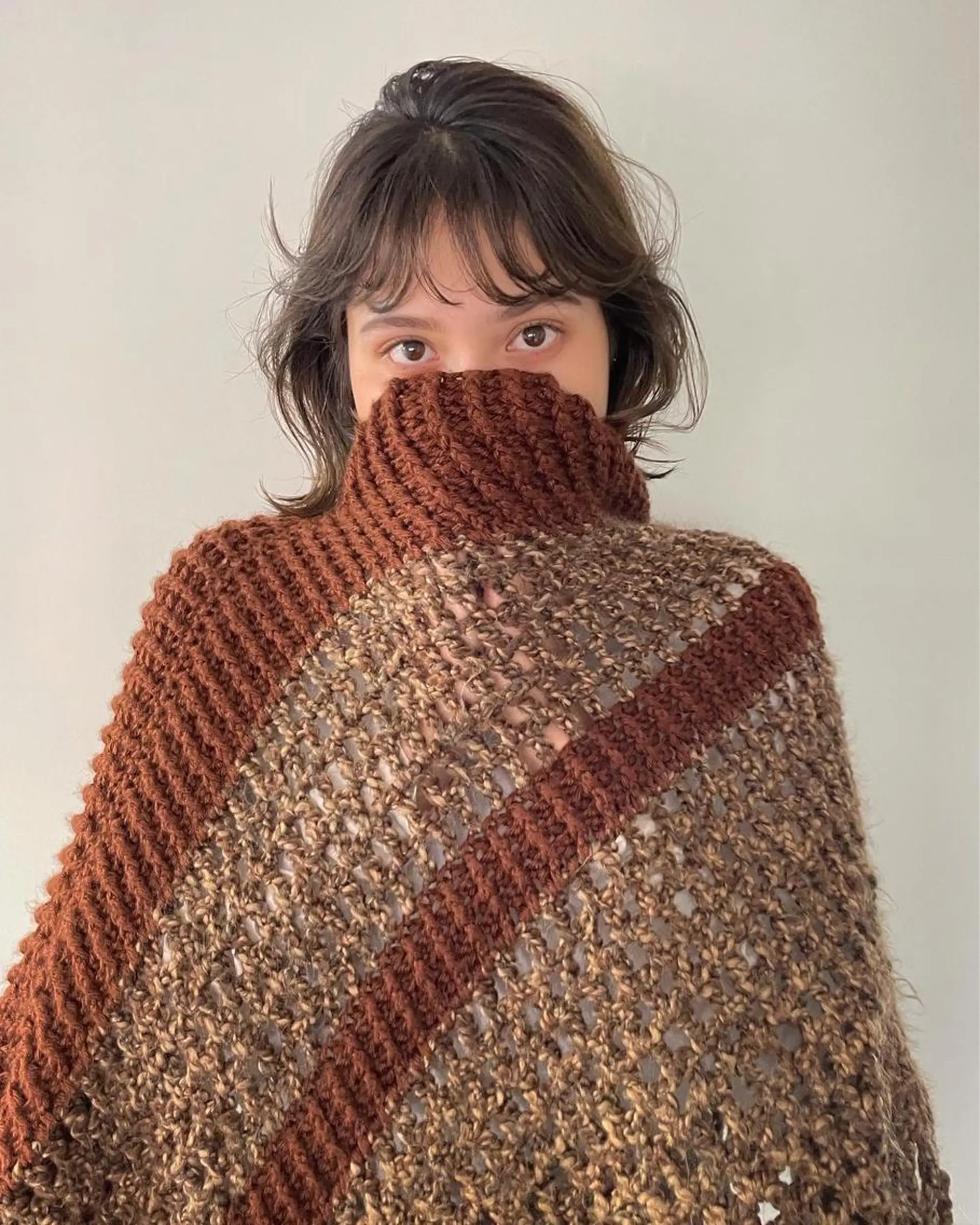 ミディアム パーマ 佐伯 和佳のヘアスタイル