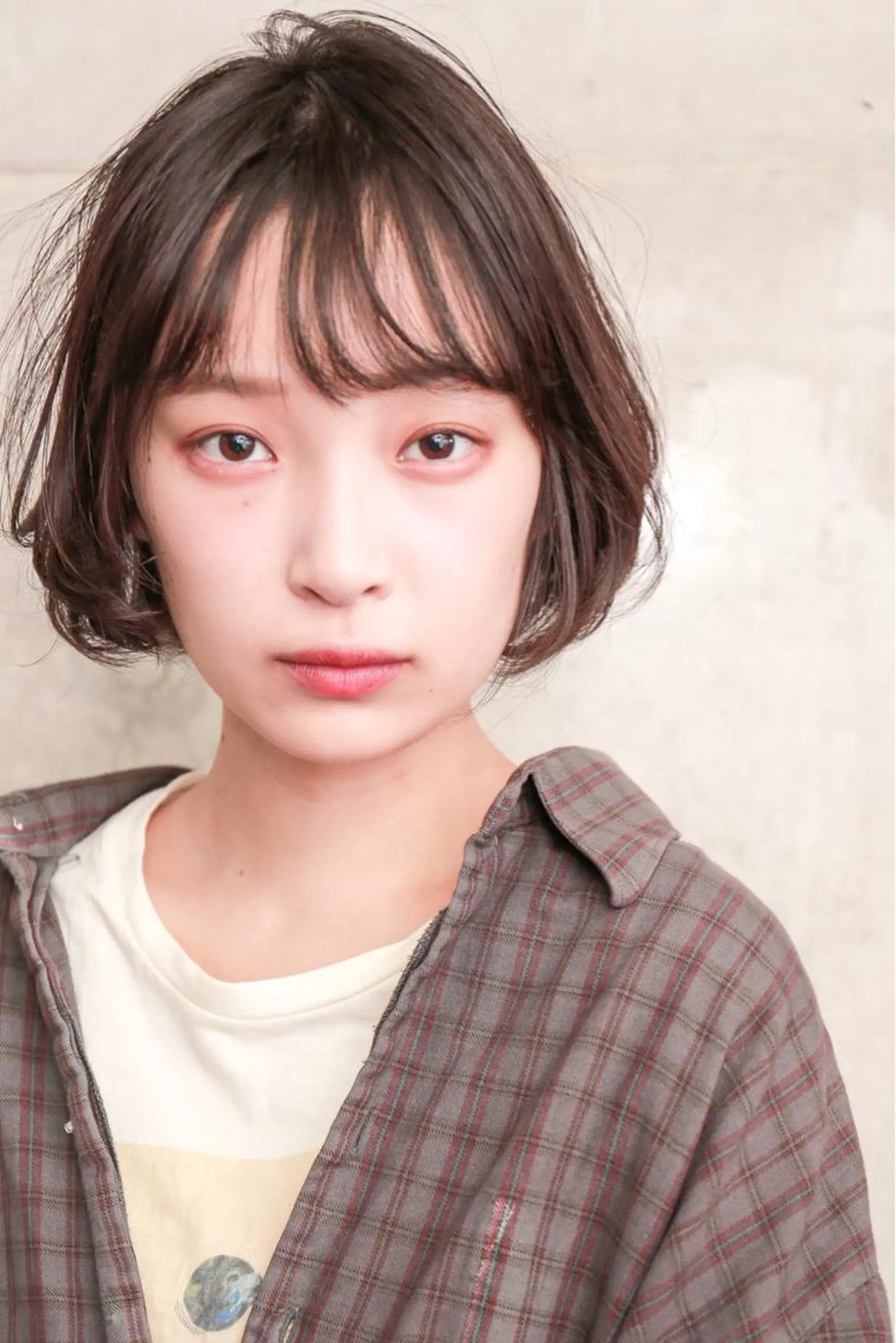 ショート カラー ベージュカラー ボブ カット ヘアカラー トリートメント ヘアセット センスをお届けします 大谷将生INFPのヘアスタイル