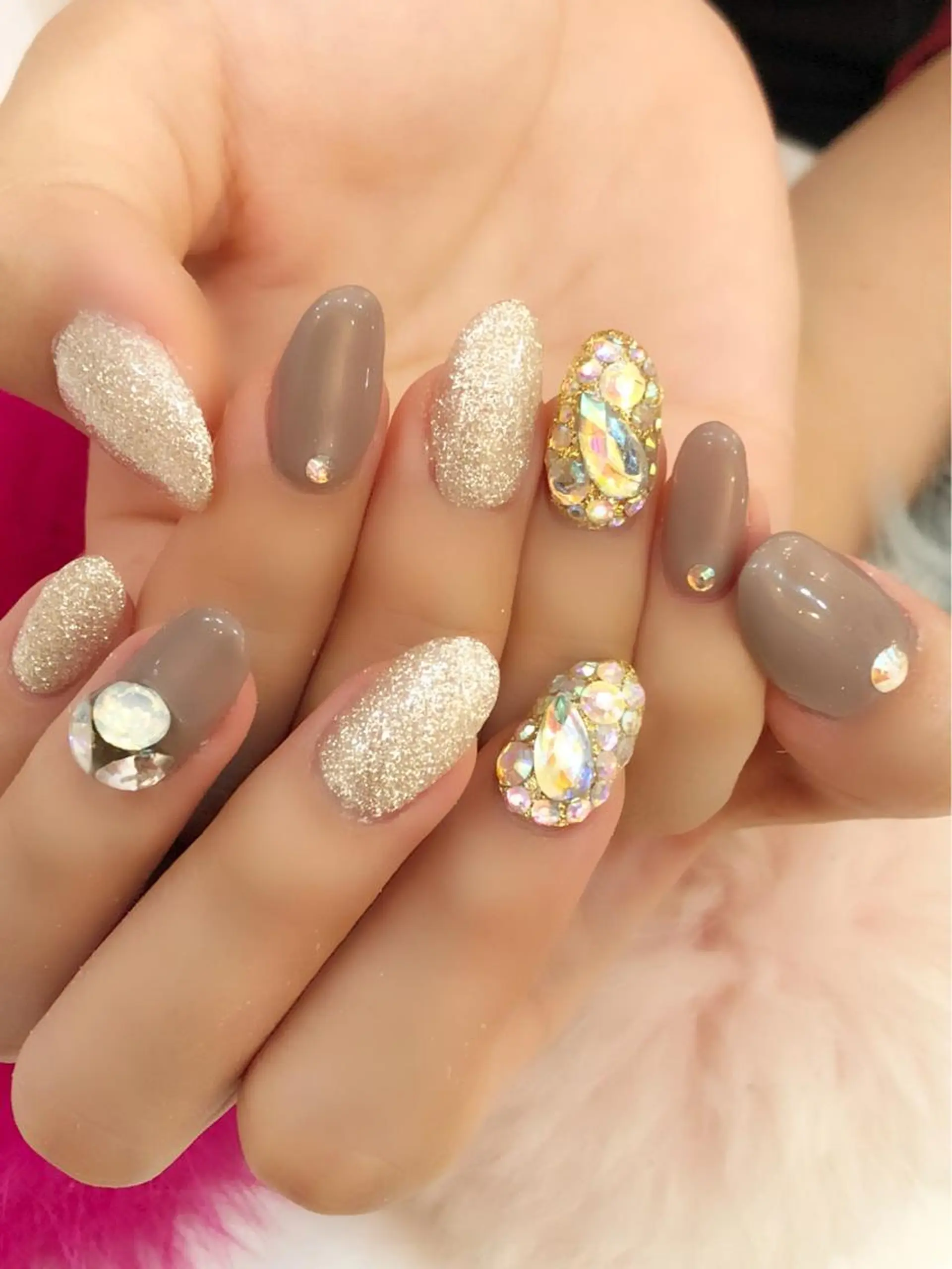 ミディアム カラー メンズ キッズ ネイル NAILSGOGO shibuyaのネイルデザイン
