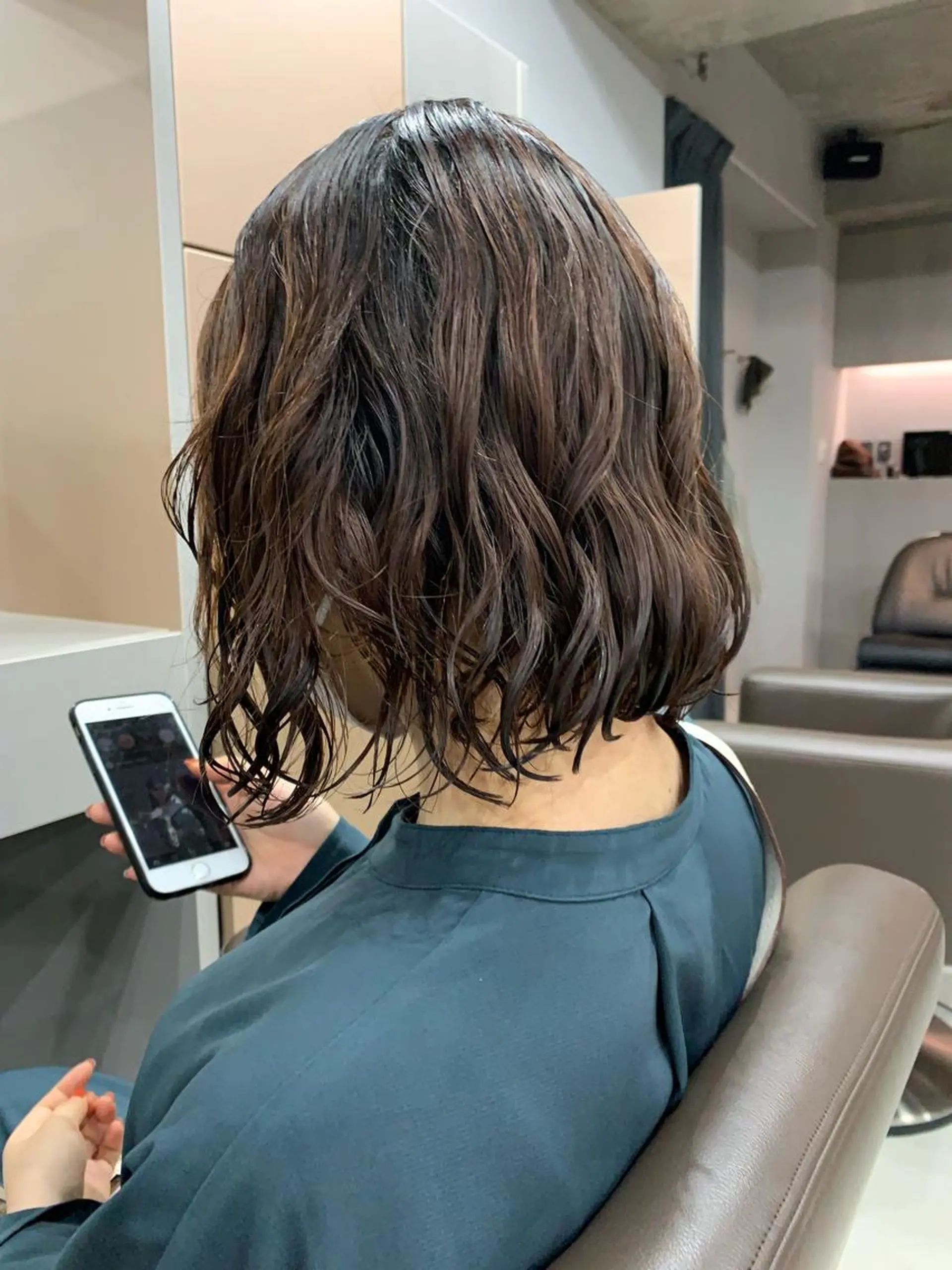 パーマ ボブパーマコテ巻き風 パーマNo1深江秀平のヘアスタイル