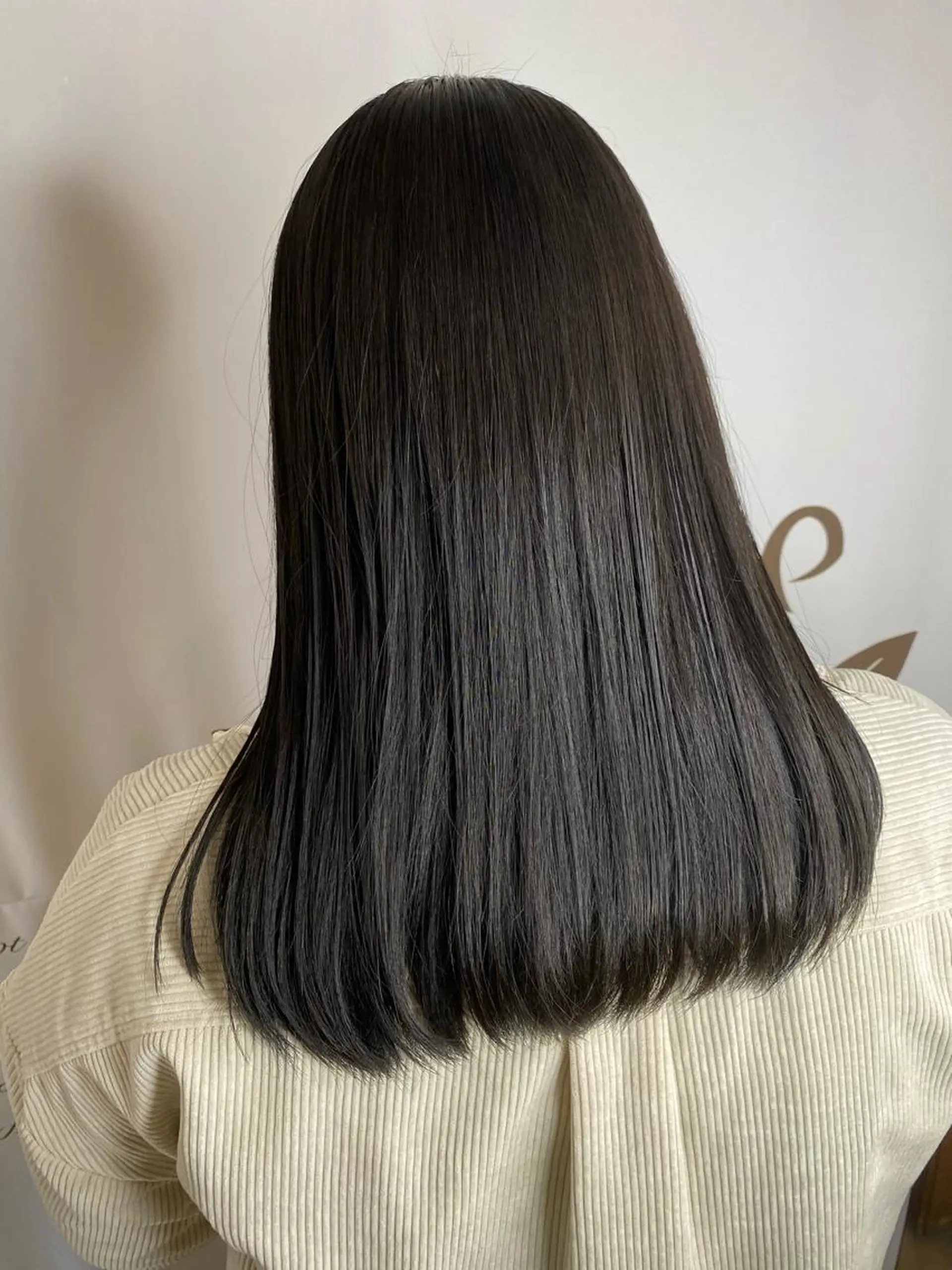 ロング カラー パーマ ヘアアレンジ メンズ キッズ ネイル マツエク・マツパ 黒髪 ブルーカラー ブルーブラック ブルー emu所属・🌈髪質改善・美髪矯 正・平野瀬乃🌈のヘアスタイル