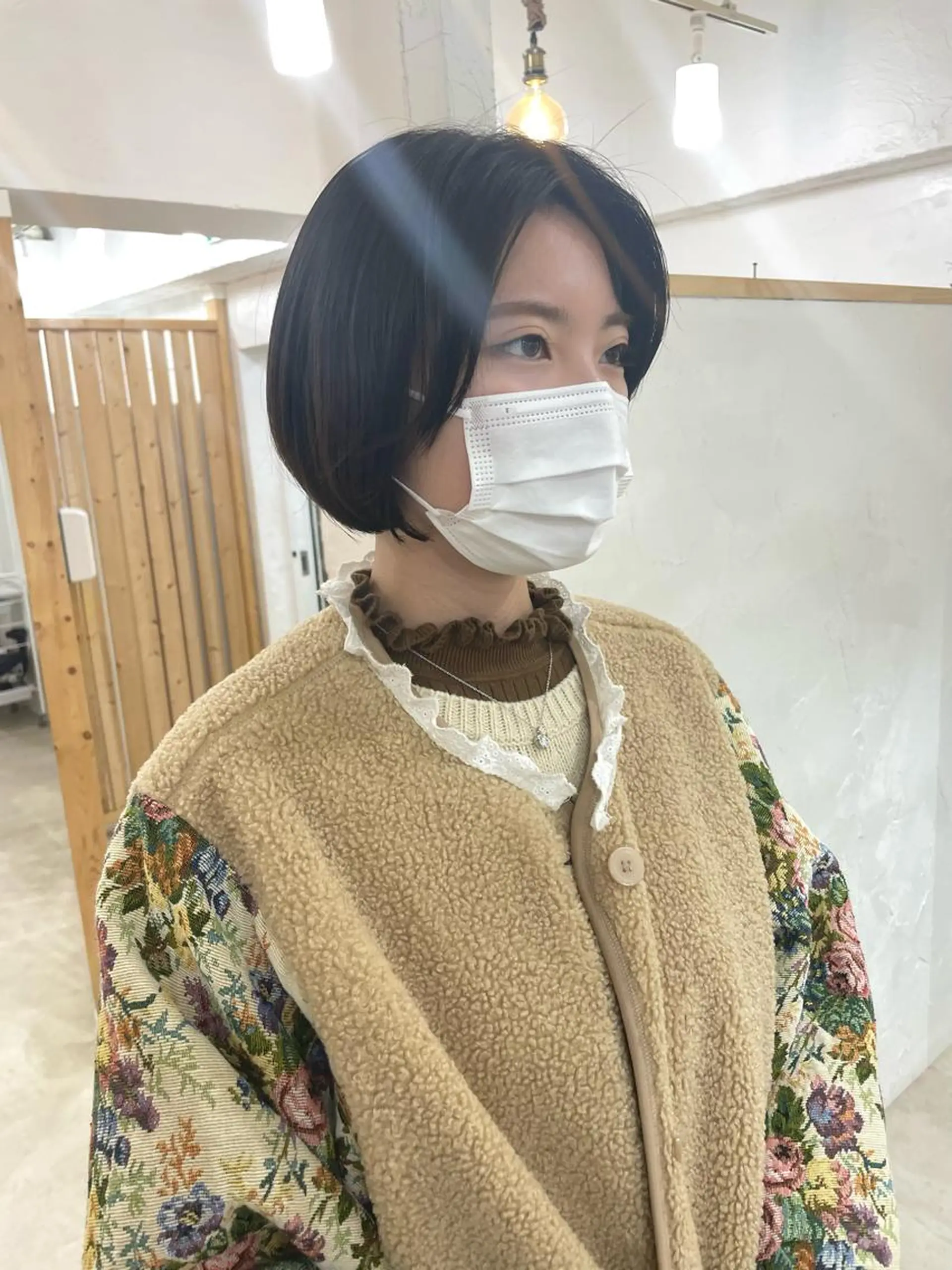 ショート 切りっぱなしボブ ボブ ショートヘア ウルフカット 銀座No.1髪質改善 縮毛矯正/本木のヘアスタイル