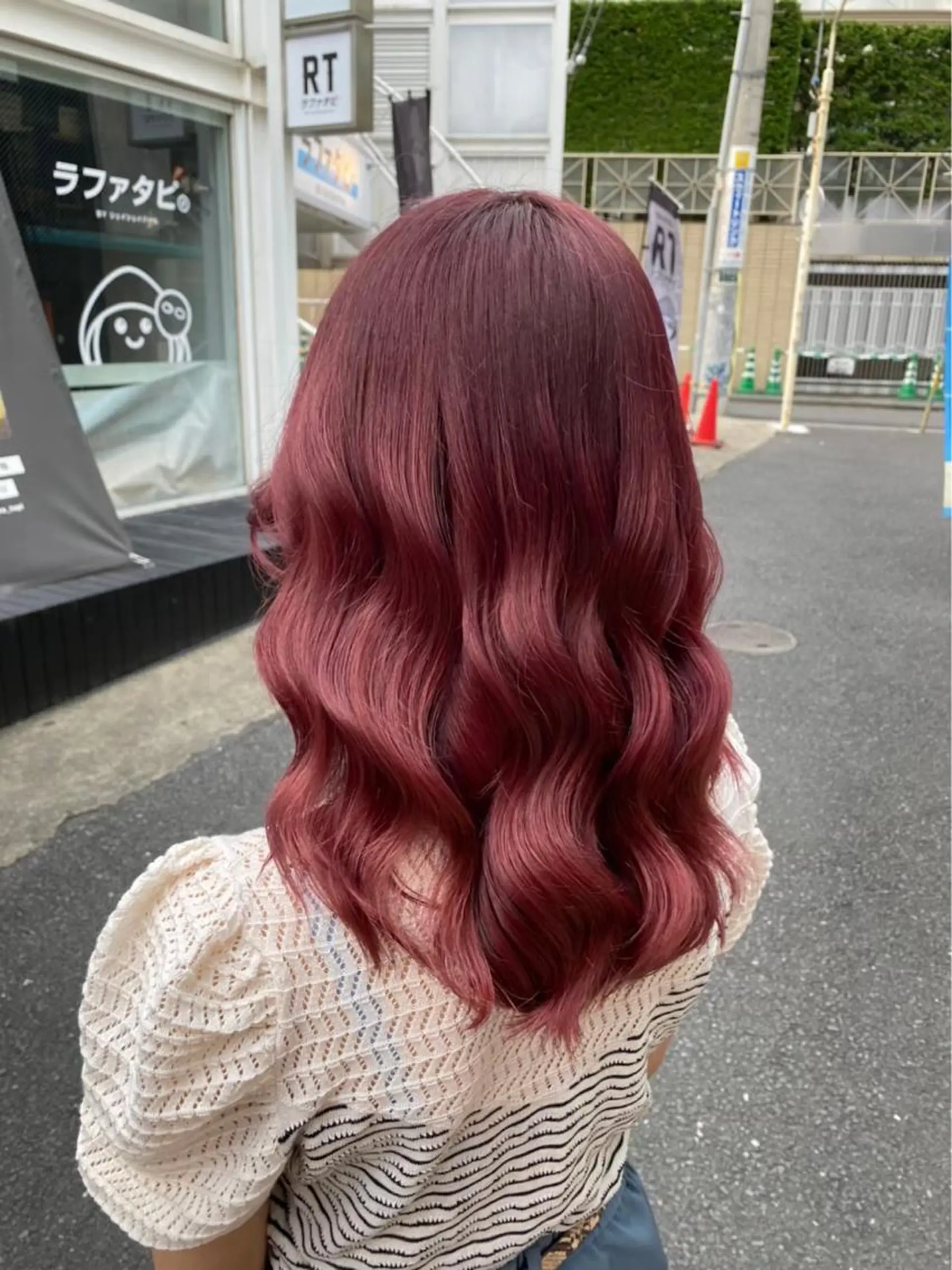 セミロング カラー ヘアカラー トリートメント カットカラー特化 ⭐️代表⭐️のヘアスタイル