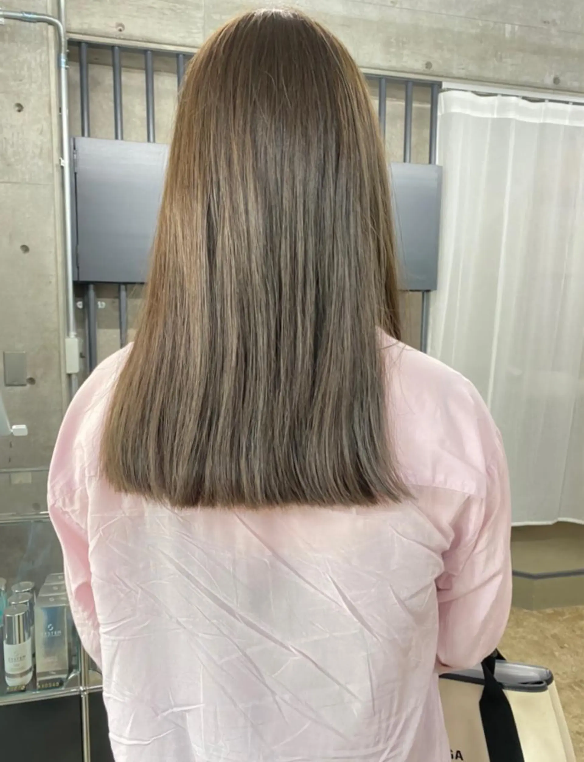 セミロング ヘアカラー トリートメント ୨୧柔らかいカラー nozomi ୨୧のヘアスタイル