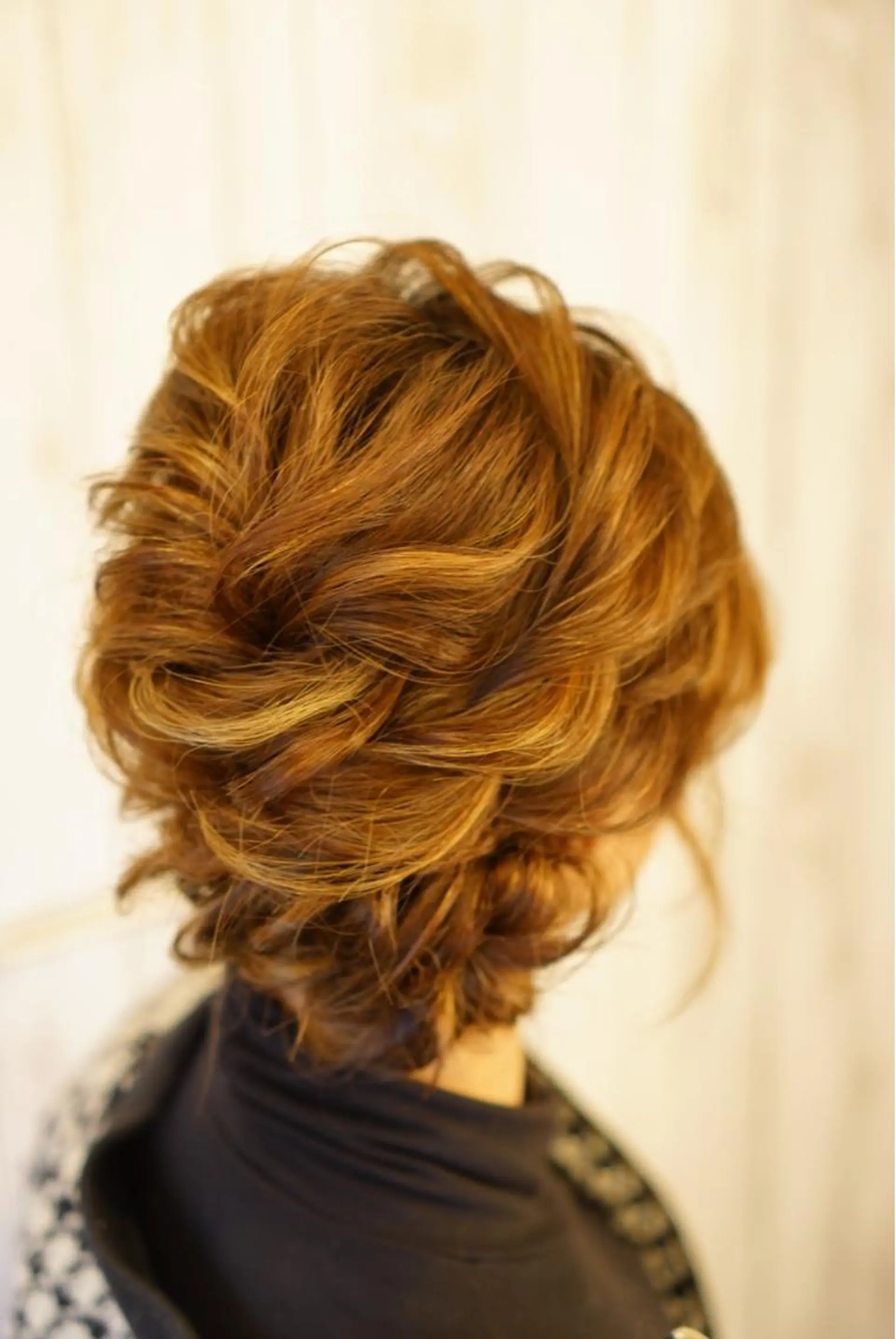 ショート カラー ヘアアレンジ ヘアセット hair make  Lucciのヘアスタイル