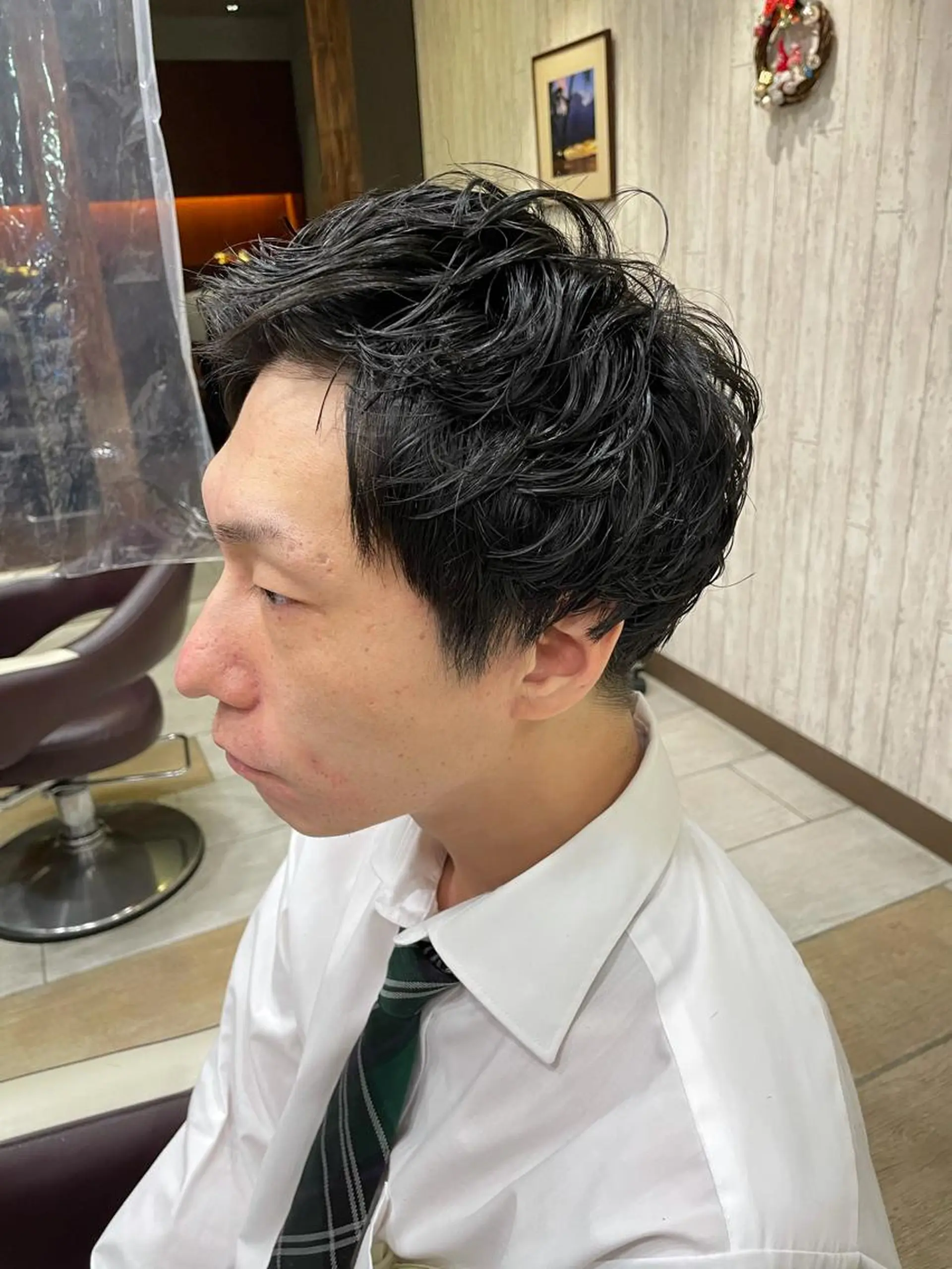 ショート パーマ メンズ ツイスパ/メンズ特化 🦋𝑺𝑶𝑵𝑬の眉毛・アイブロウイメージ