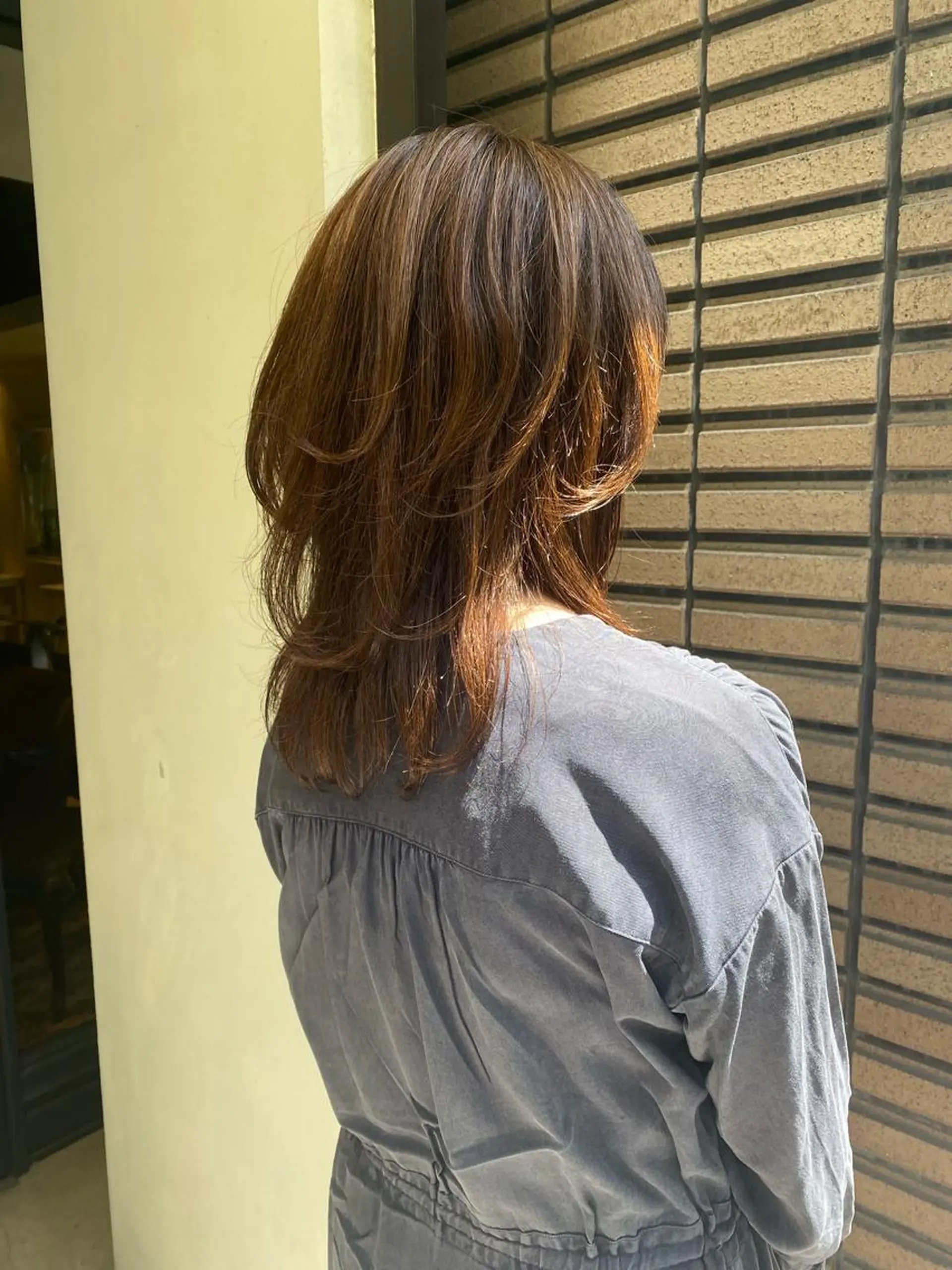 セミロング ♡ハッシュカット/ レイヤー/yucoのヘアスタイル