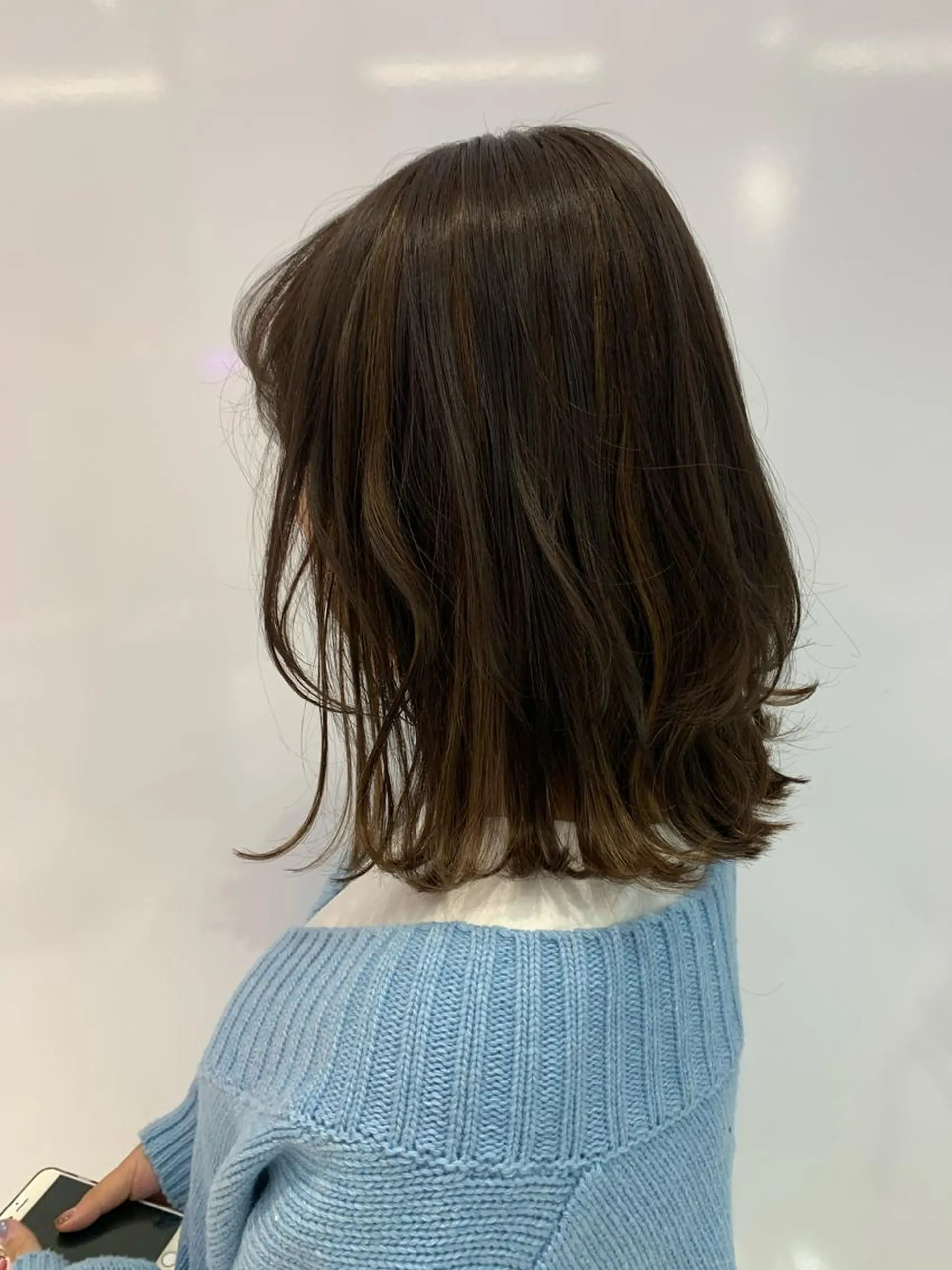 ミディアム ハッシュカット/ハイ トーン/MANAMIのヘアスタイル