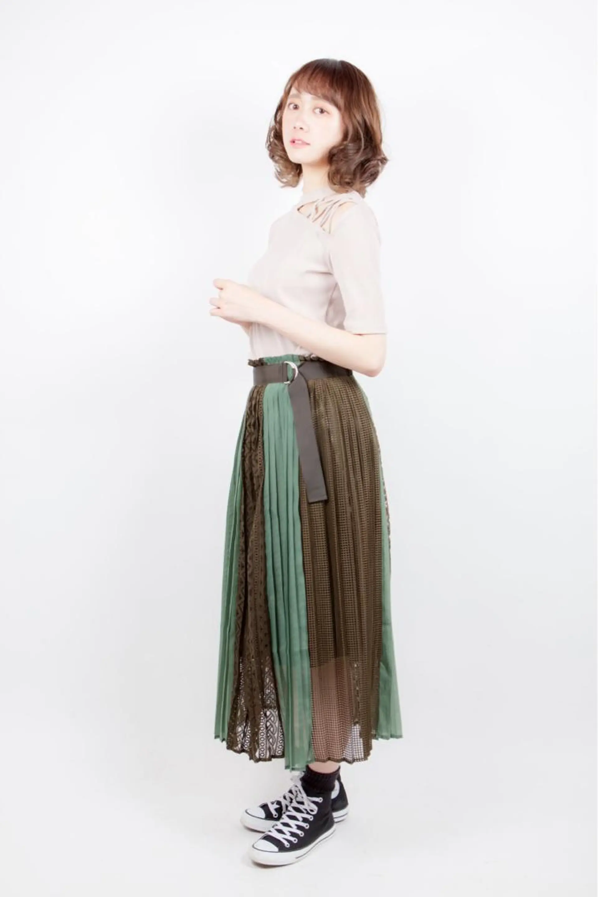 ミディアム 山野井 誠のヘアスタイル