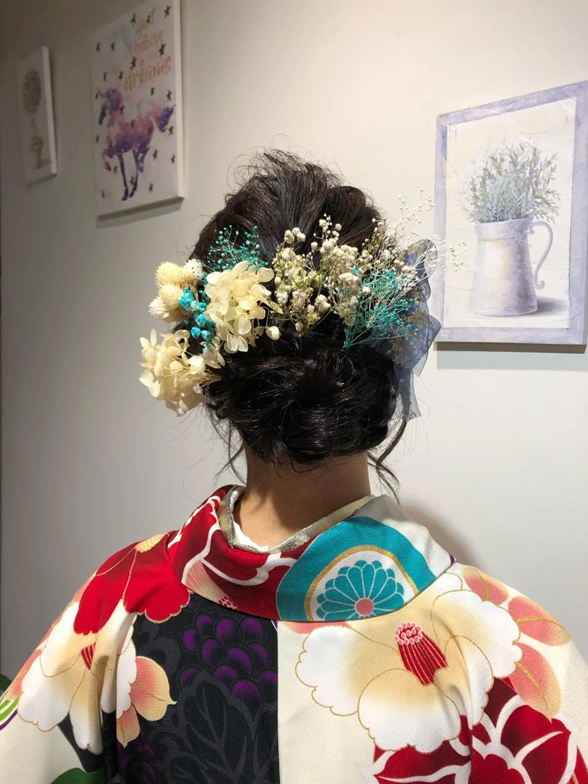 ロング ヘアアレンジ 青野 文香のヘアスタイル