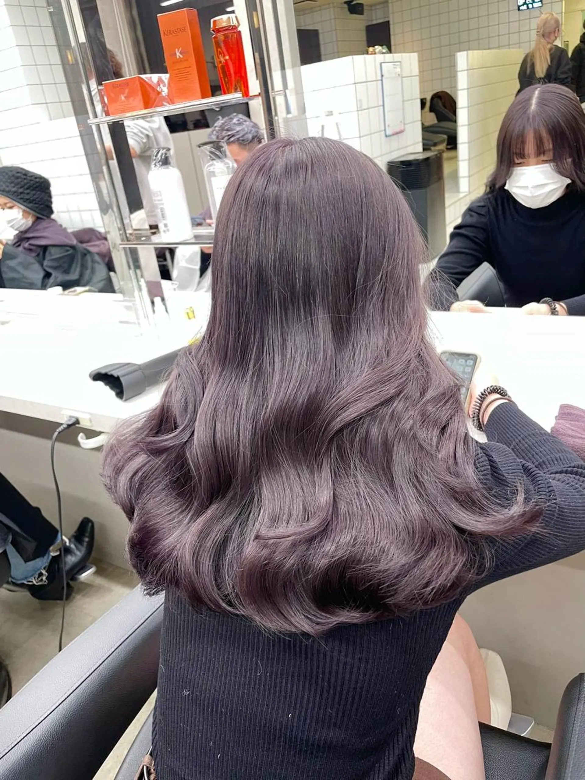 ロング カラー *モデル募集🤍横浜 透明感カラー🫧のヘアスタイル