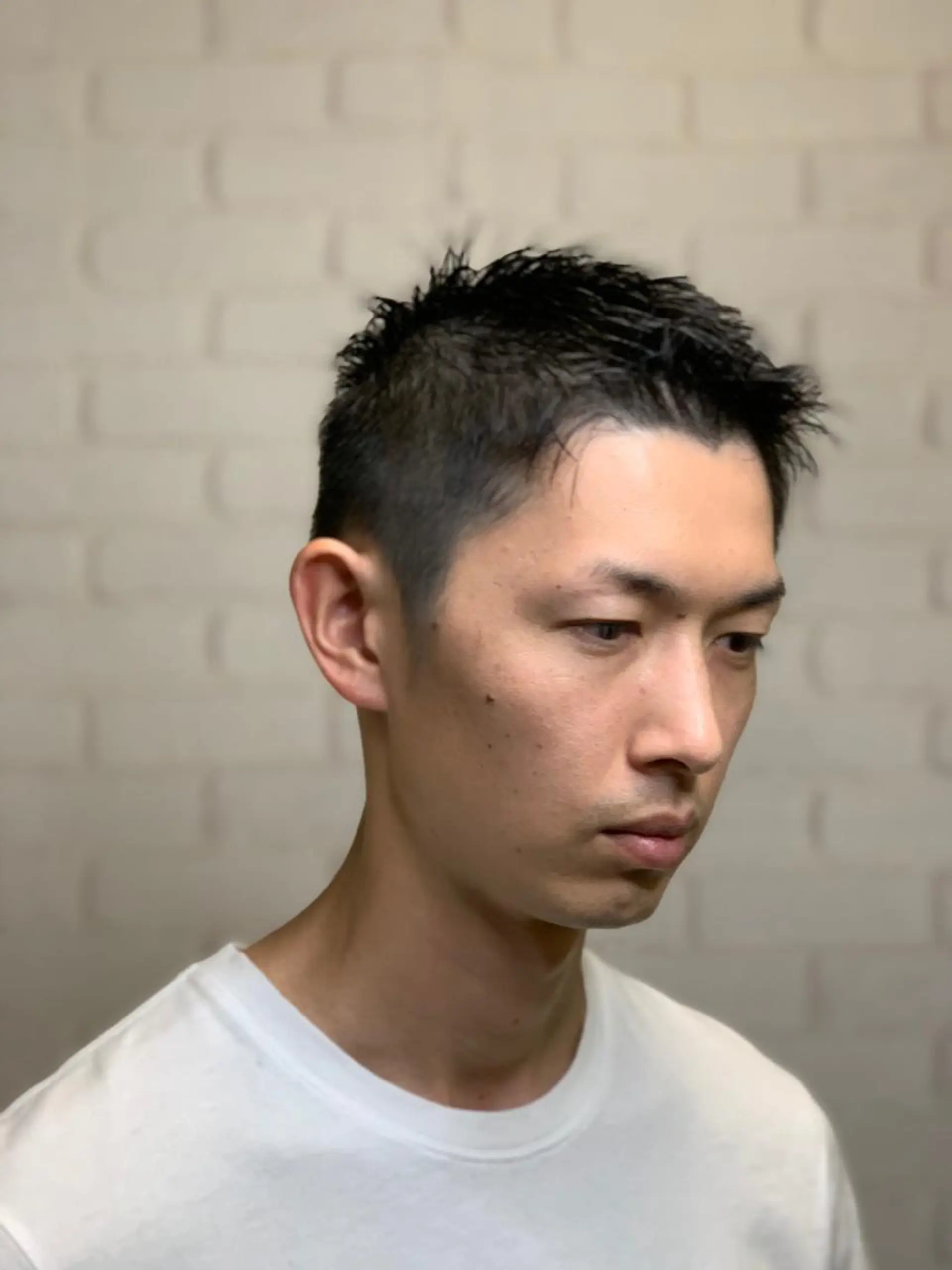 ショート くせ毛 ショートヘア 田中 心のヘアスタイル