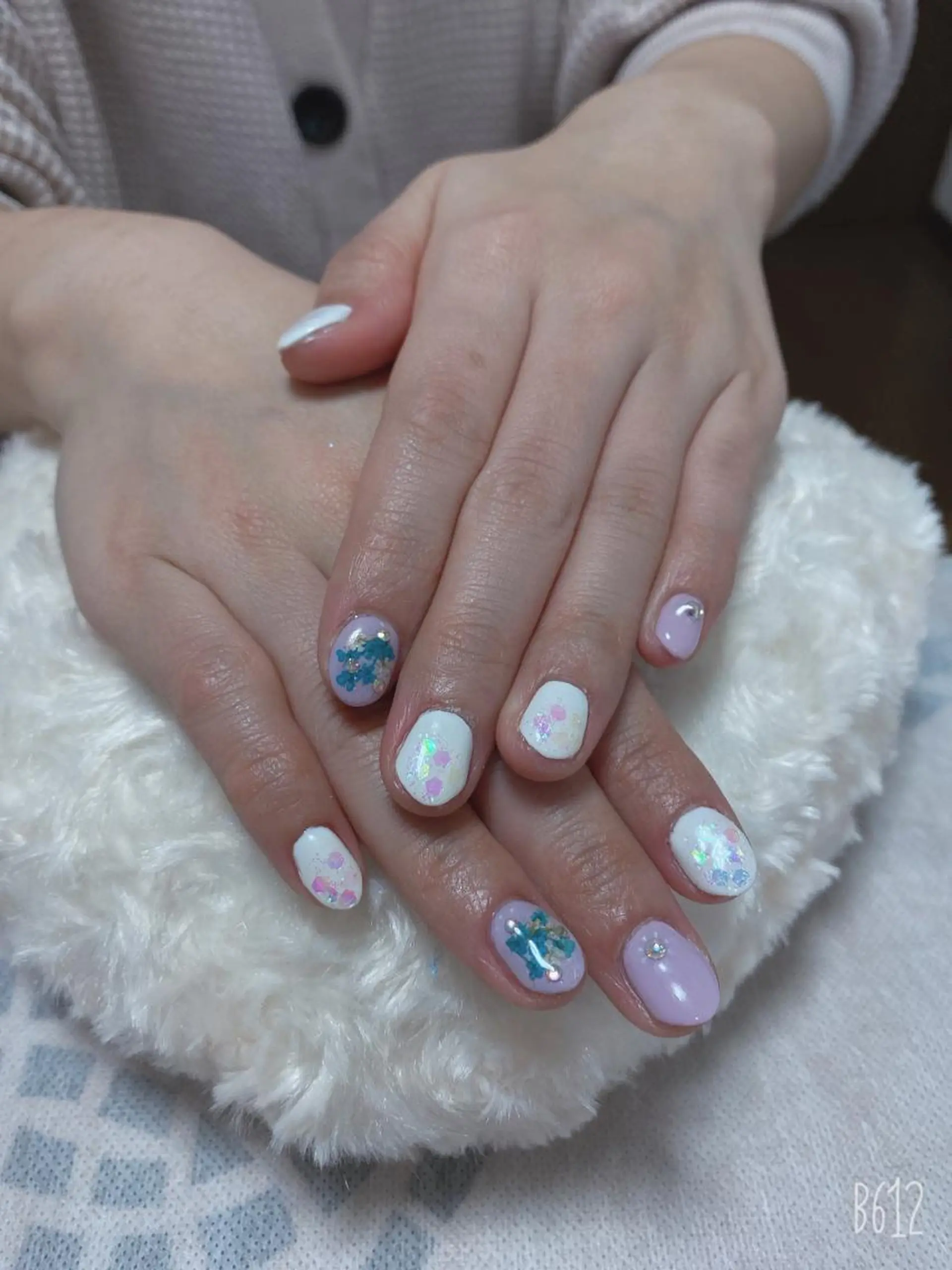 ネイル The Best Beauty受付担当のヘアスタイル