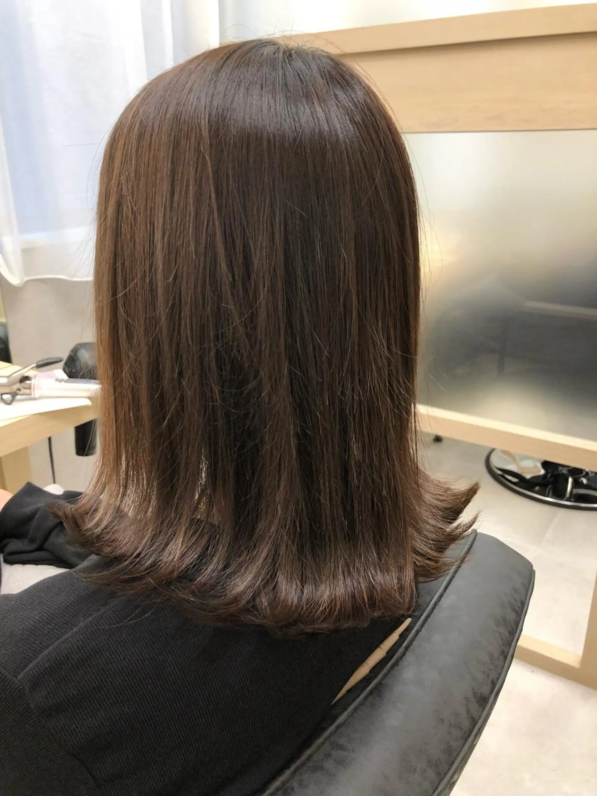 ミディアム カラー 天野 涼のヘアスタイル