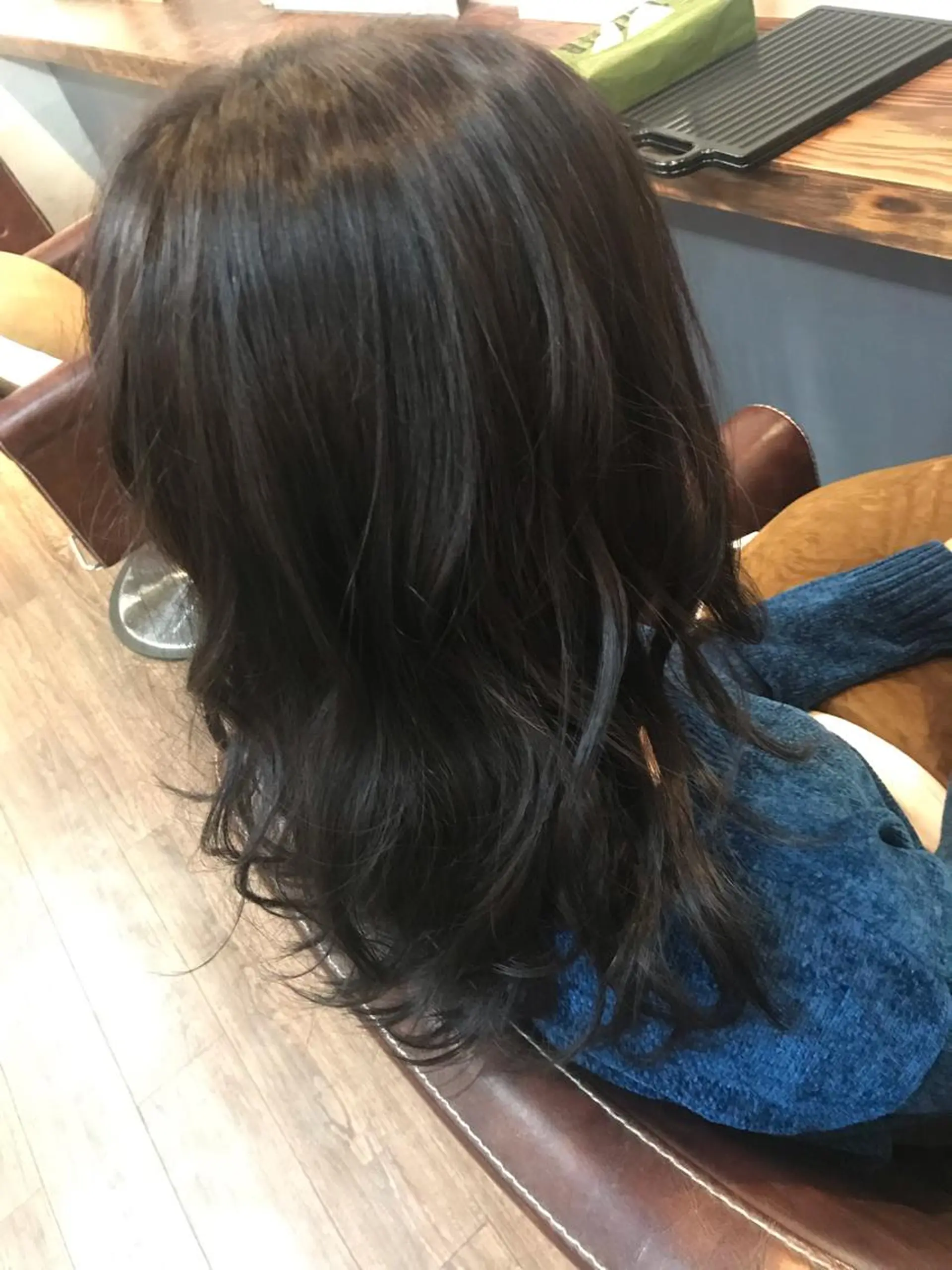 セミロング ヘアカラー トリートメント ヘアセット ✨上村 潤平✨メンズヘア✨のヘアスタイル