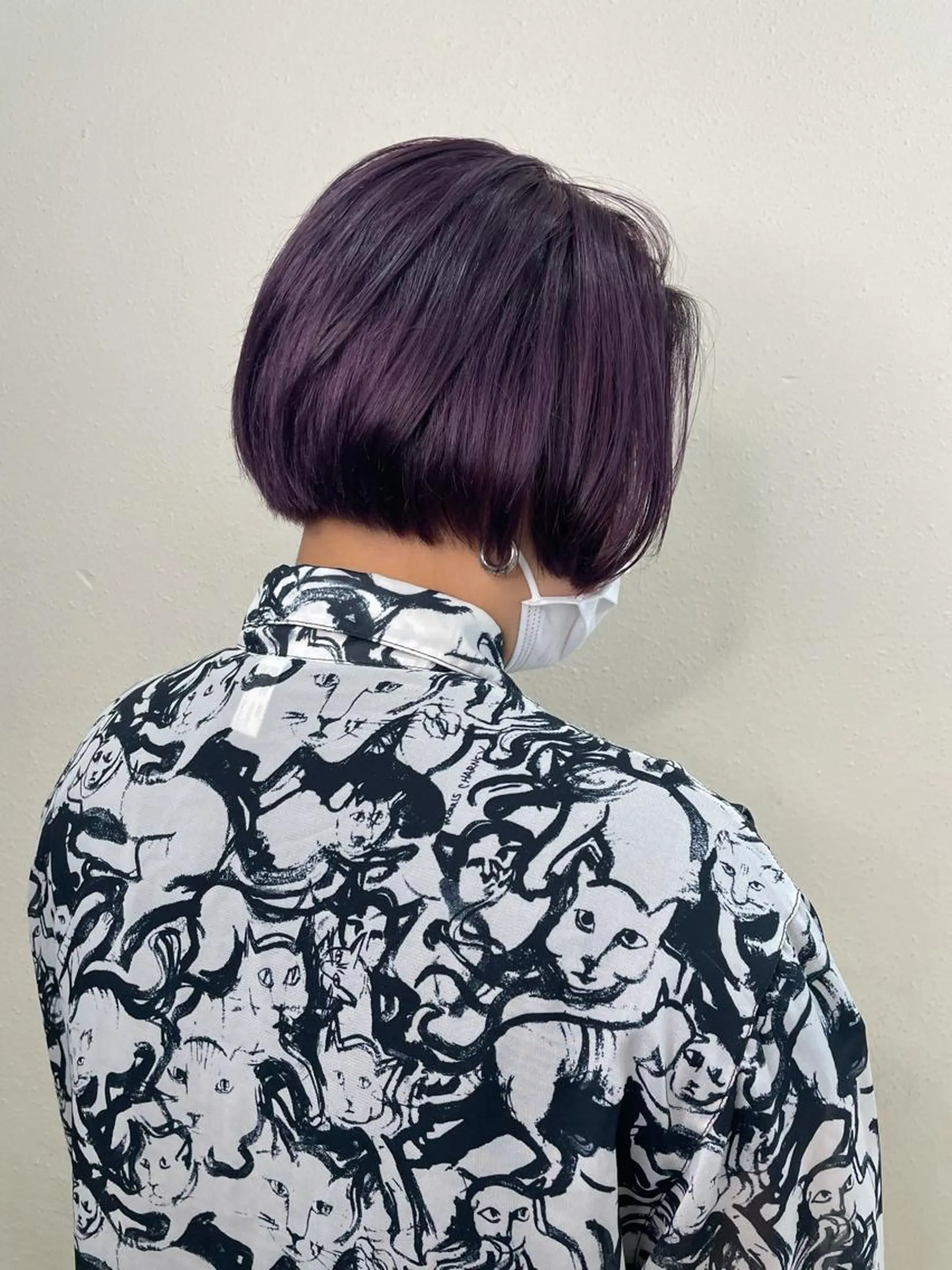 ショート カラー ブリーチ カット ヘアカラー トリートメント ショート/ボブ専門 宮脇美奈/南船場のヘアスタイル