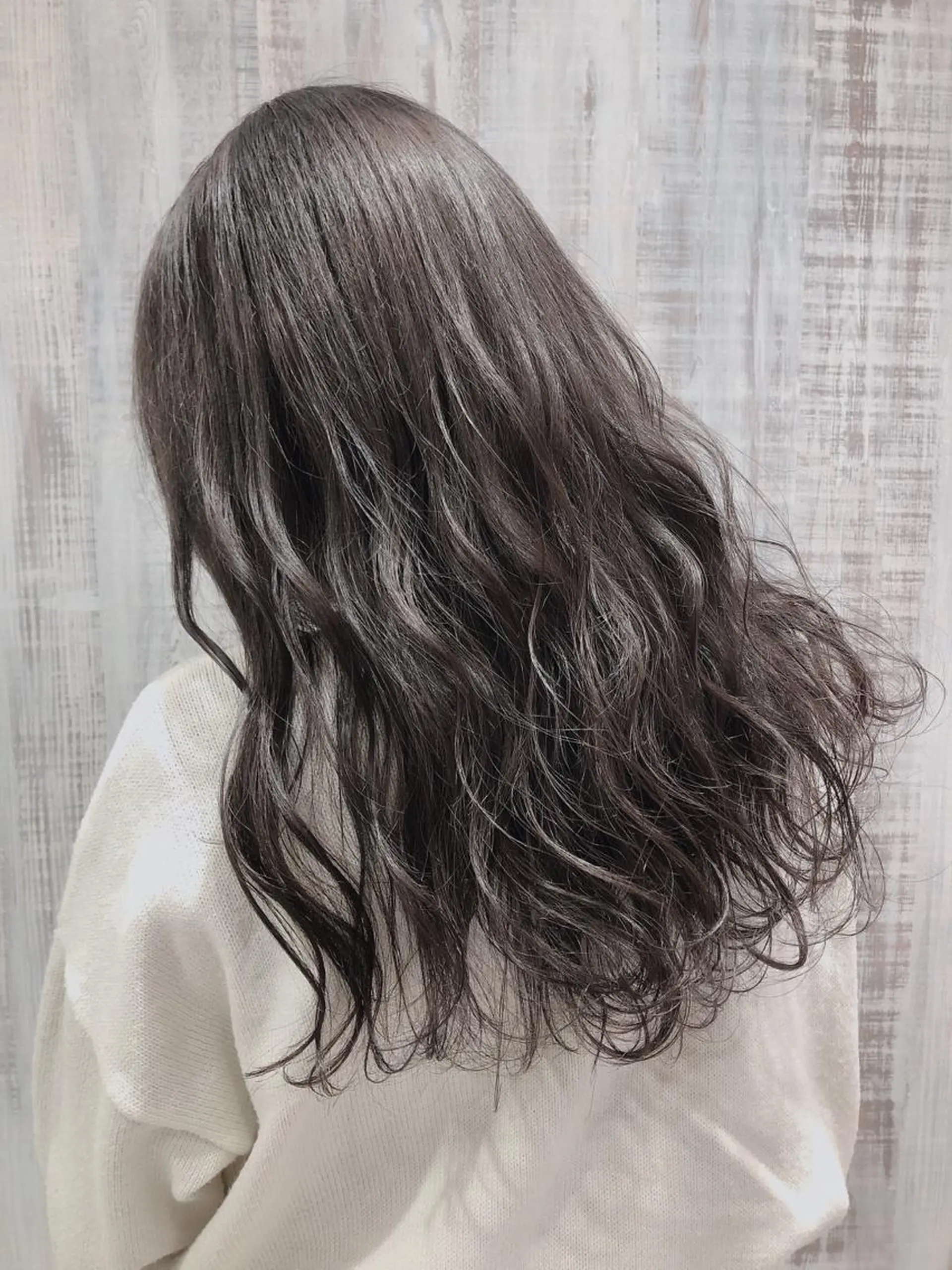 ロング ヘアカラー トリートメント 小森 拓哉のヘアスタイル