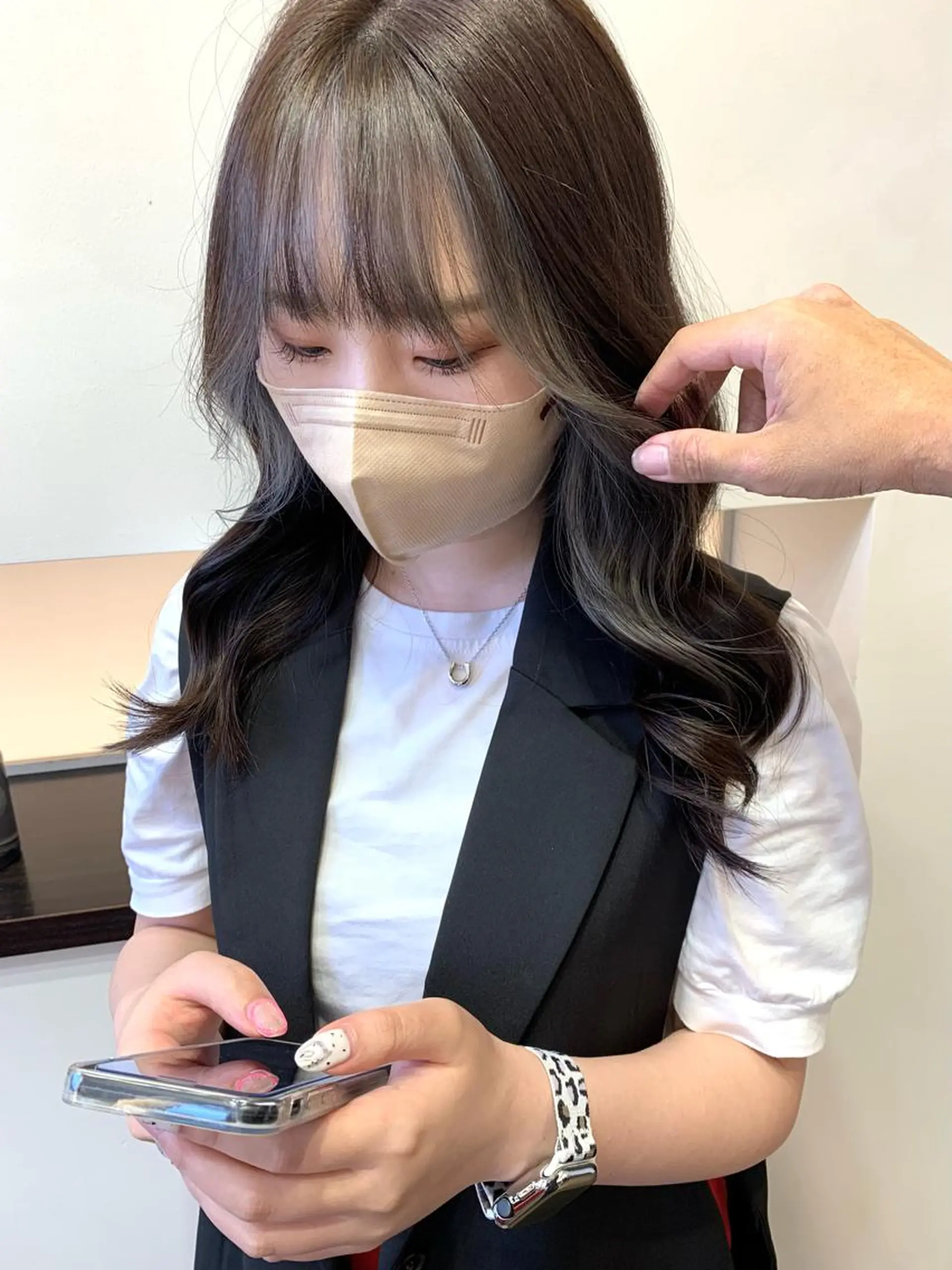 セミロング 韓国ヘア/レイヤー /大嶽佑馬のヘアスタイル