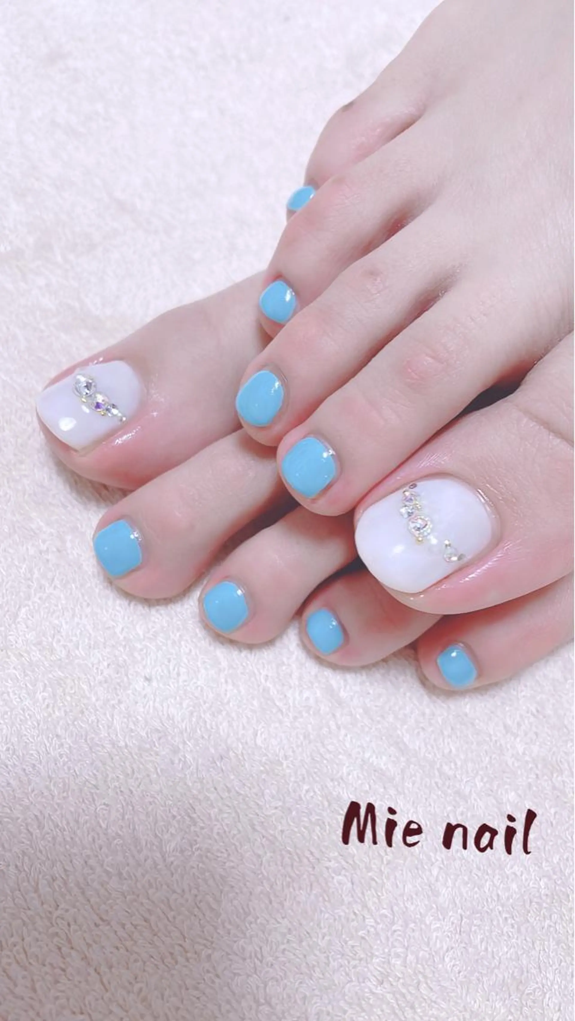 ネイル フットネイル Mie nailのネイルデザイン