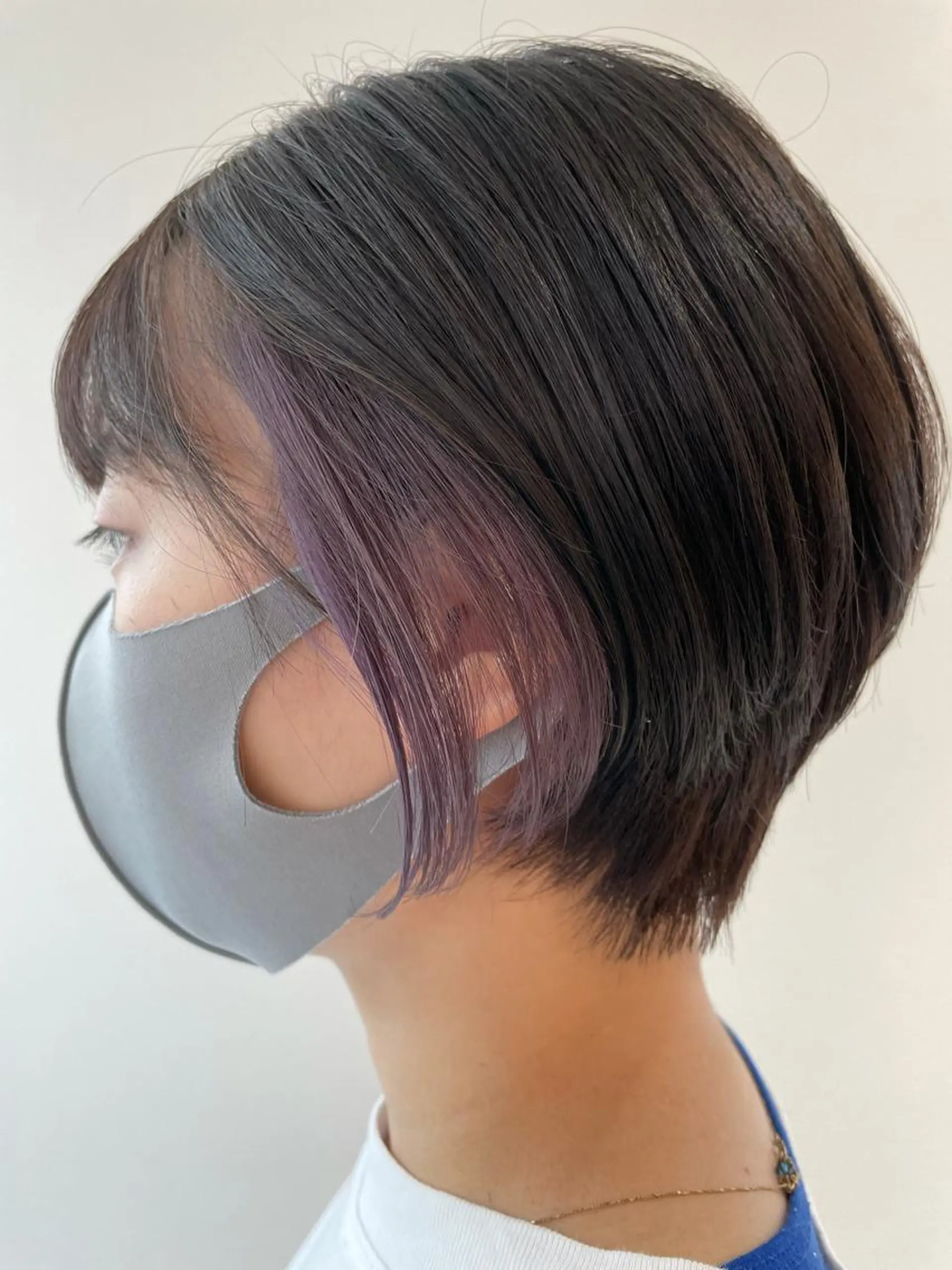 ショート カラー ヘアカラー 福島成美/髪質改善 縮毛矯正/カラーのヘアスタイル