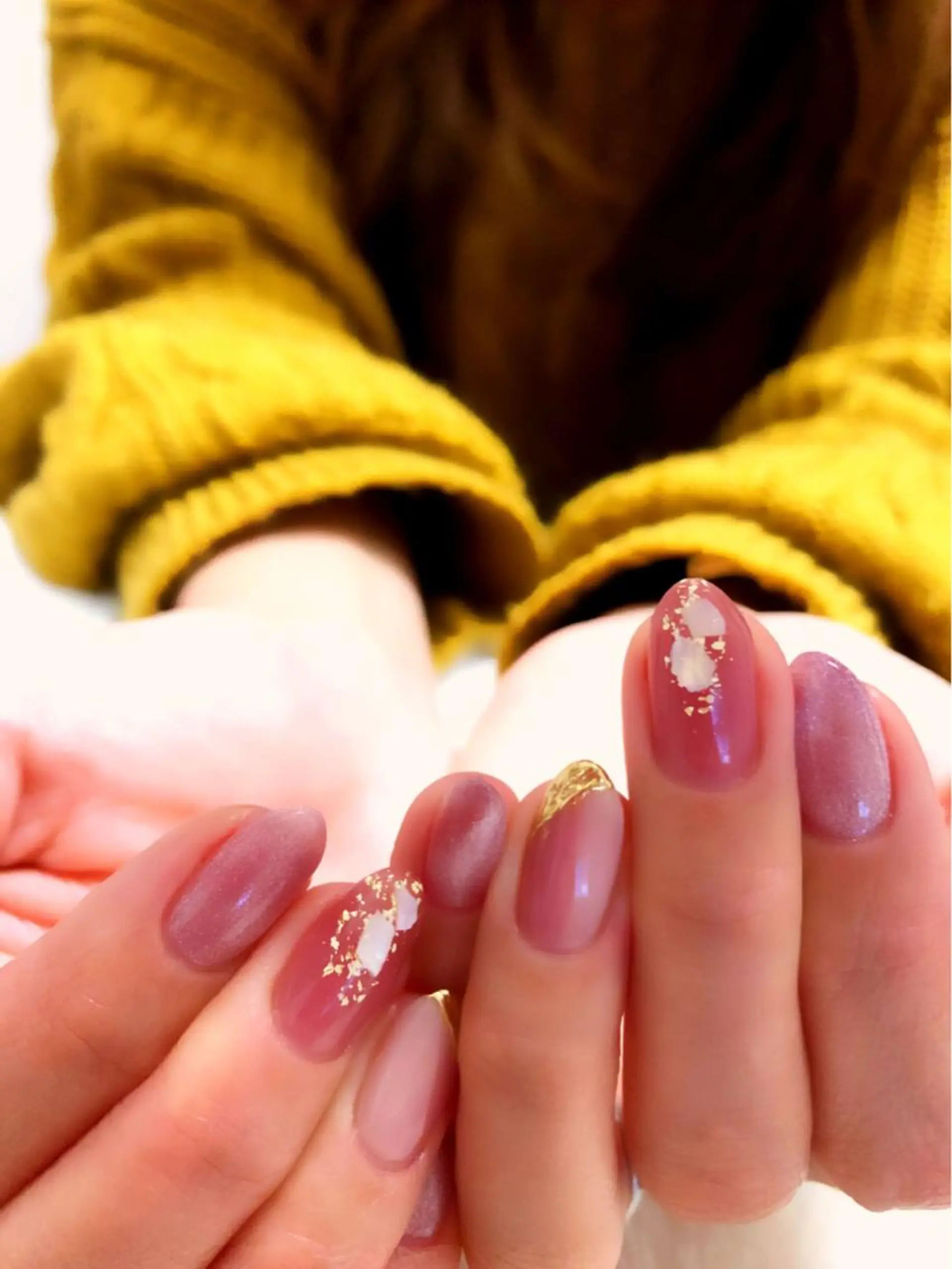 ネイル ピンク ネイルサロン ティンタ所属・馬場 典子のネイルデザイン