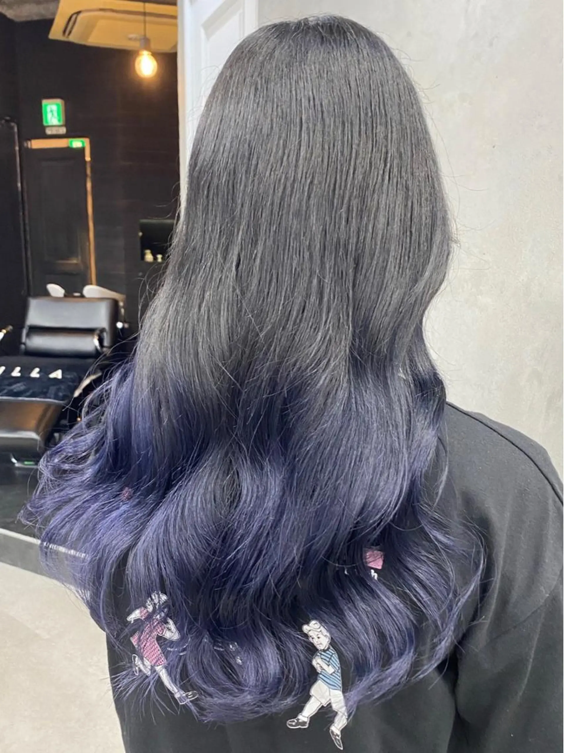 ロング カラー グラデーションカラー 🧸艶々韓国ヘア 🧁mizunaのヘアスタイル