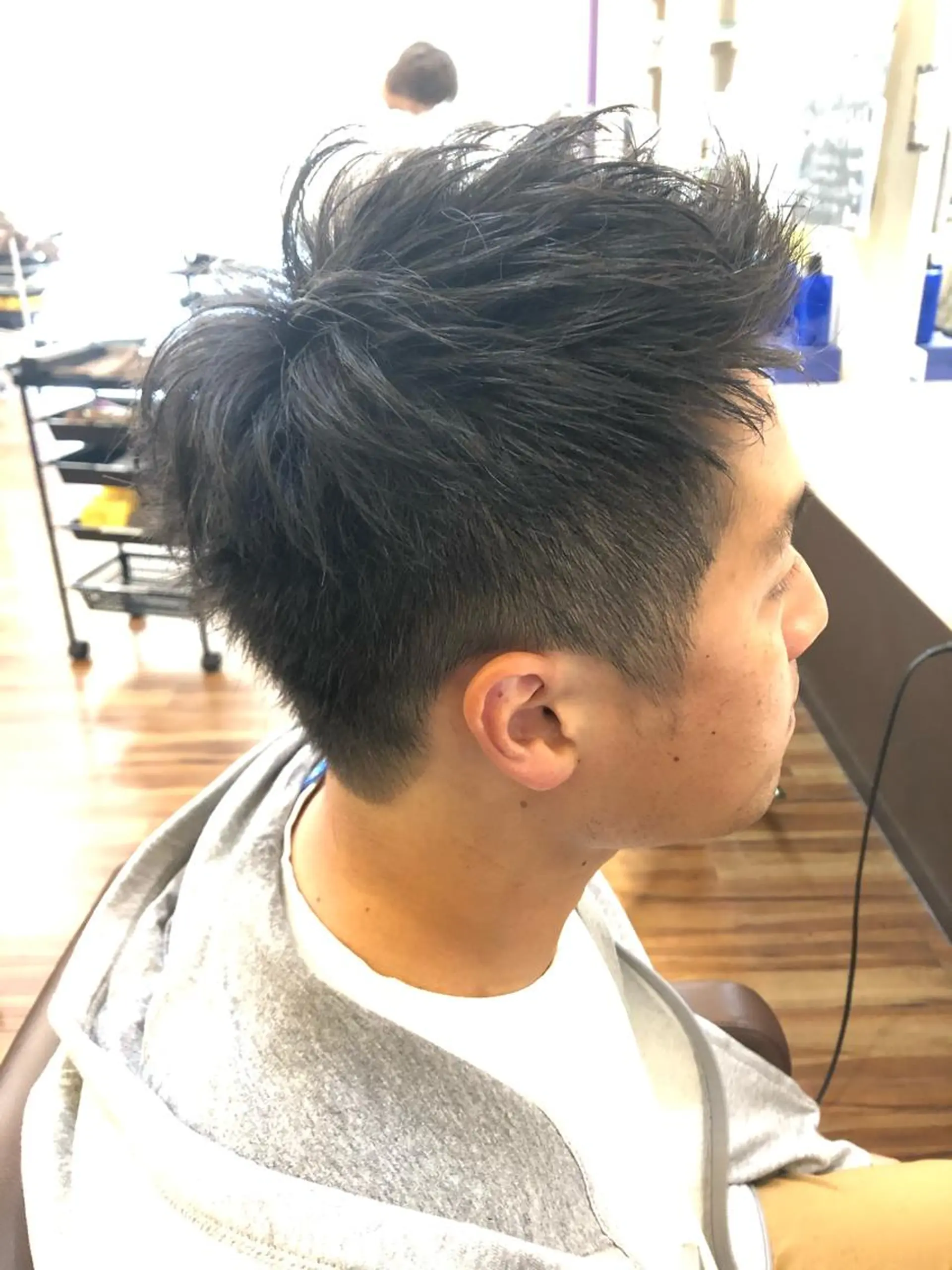 ショート メンズ Well's TAIGAのヘアスタイル