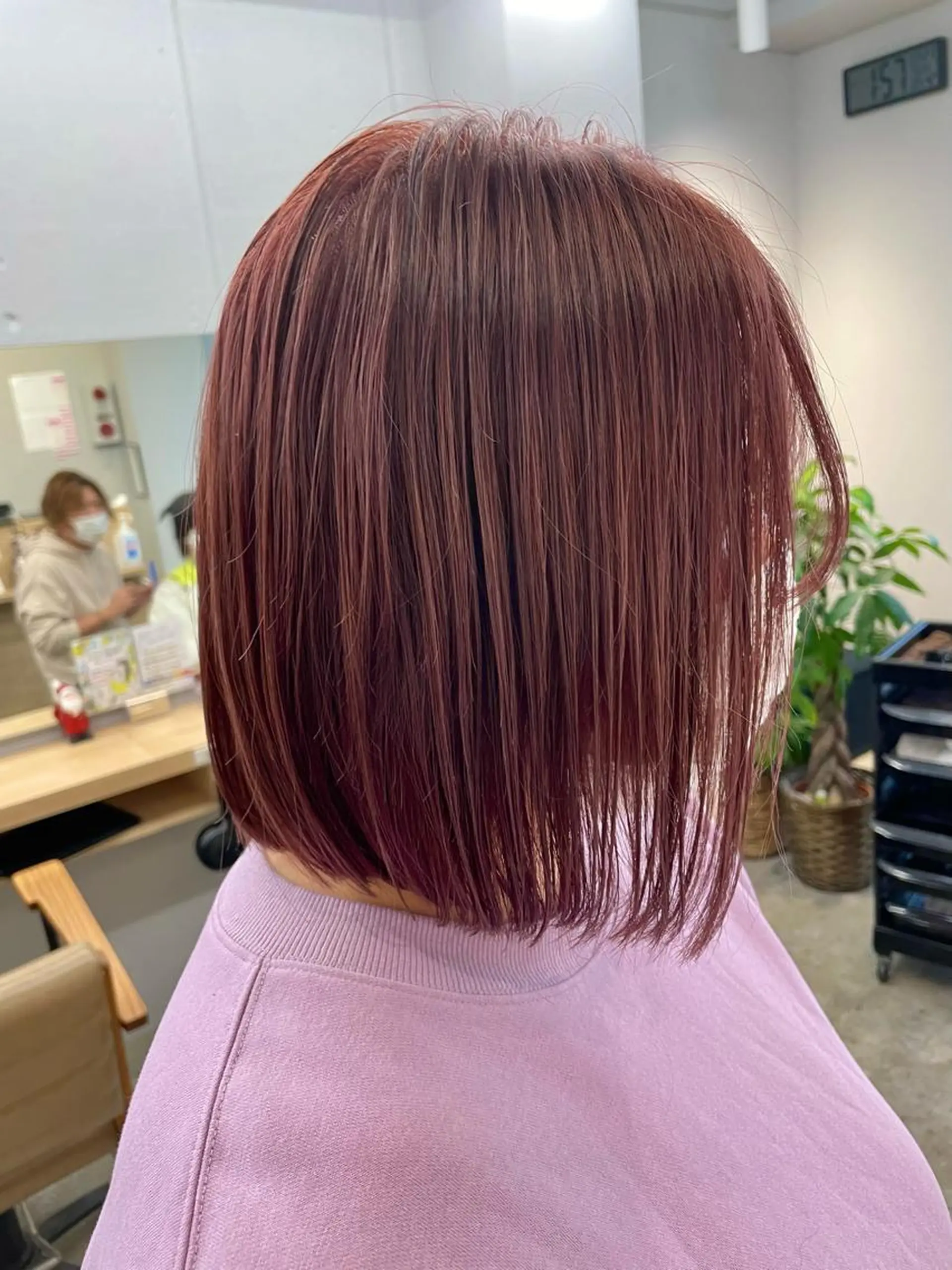 ミディアム SAEKI【ior 】北千住店ブリーチのヘアスタイル