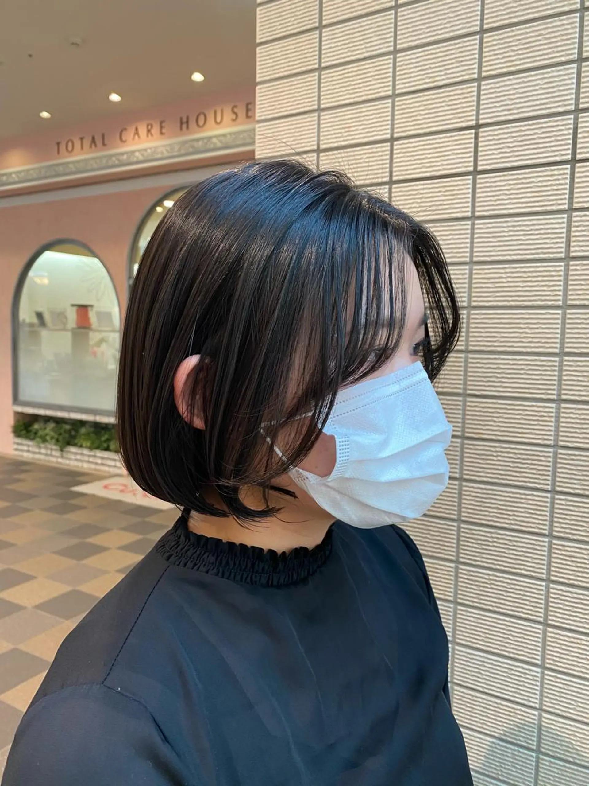 ショート カラー ボブ タンバルモリ 韓国風ヘア オルチャンヘア miiia lash所属・miiia lashのマツエク・マツパデザイン