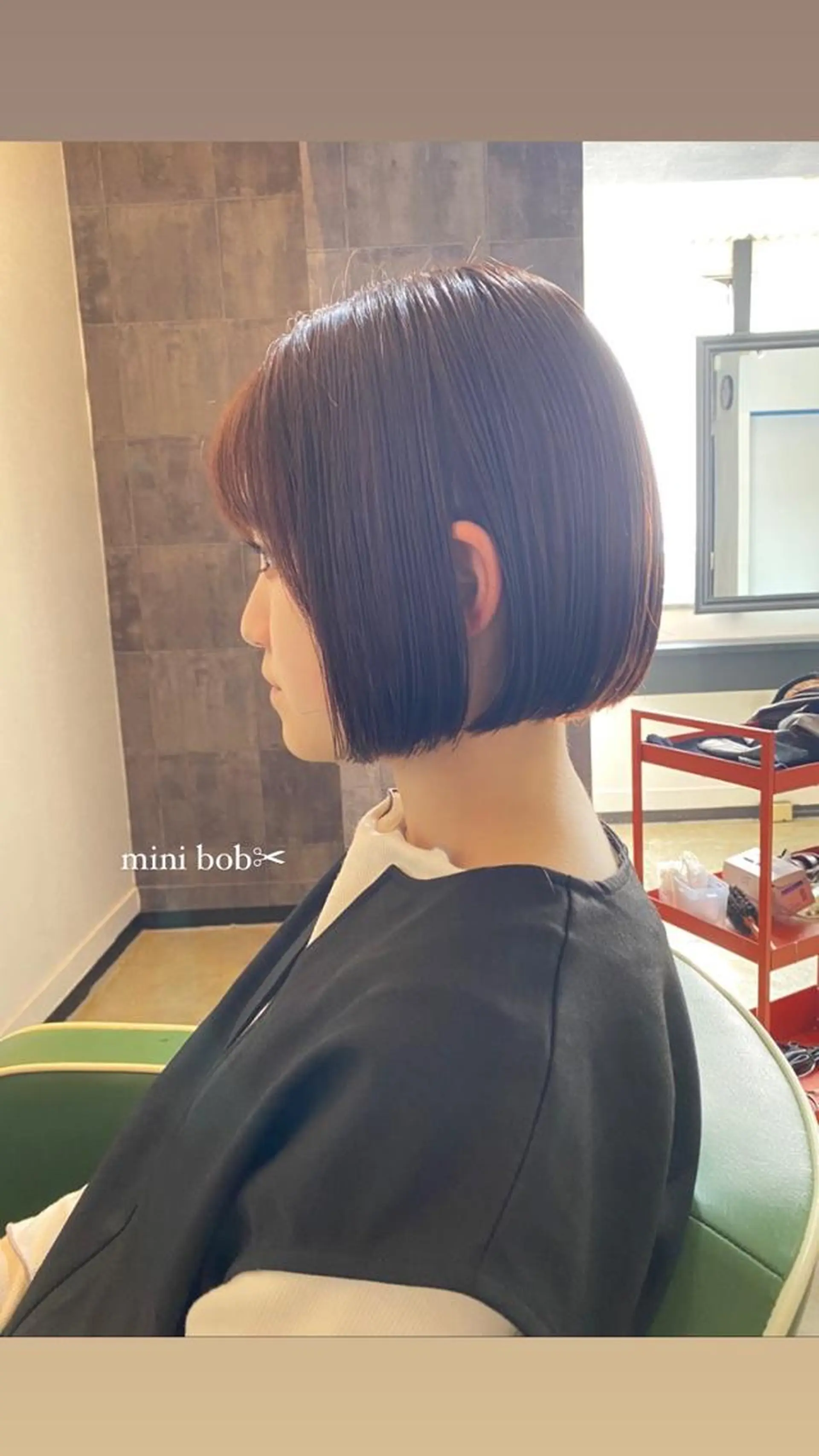 ショート カラー 広島/ボブ/レイヤー 🌿‬wakabaのヘアスタイル