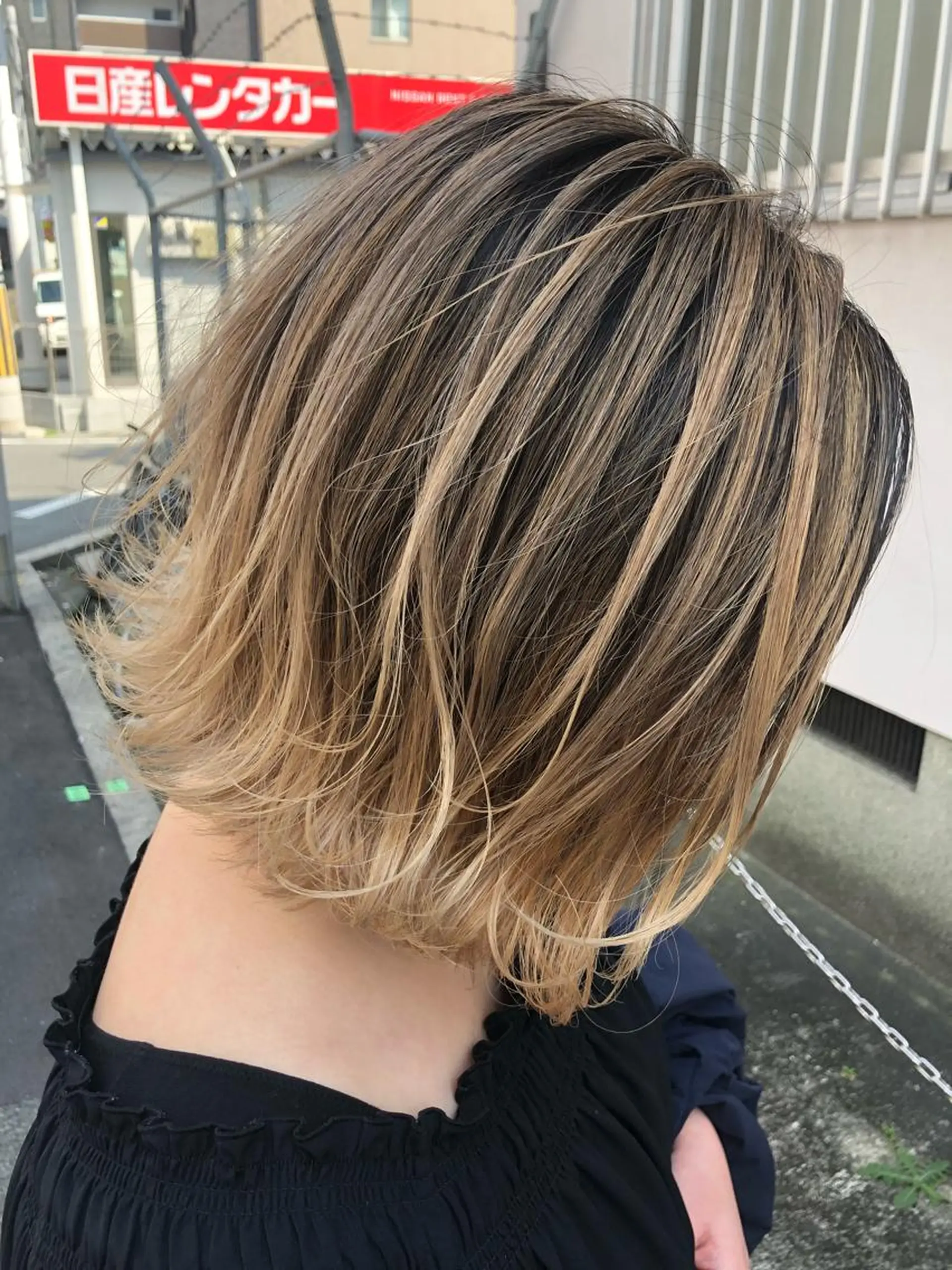 ショート カラー olino 【オリノ】西田辺のヘアスタイル