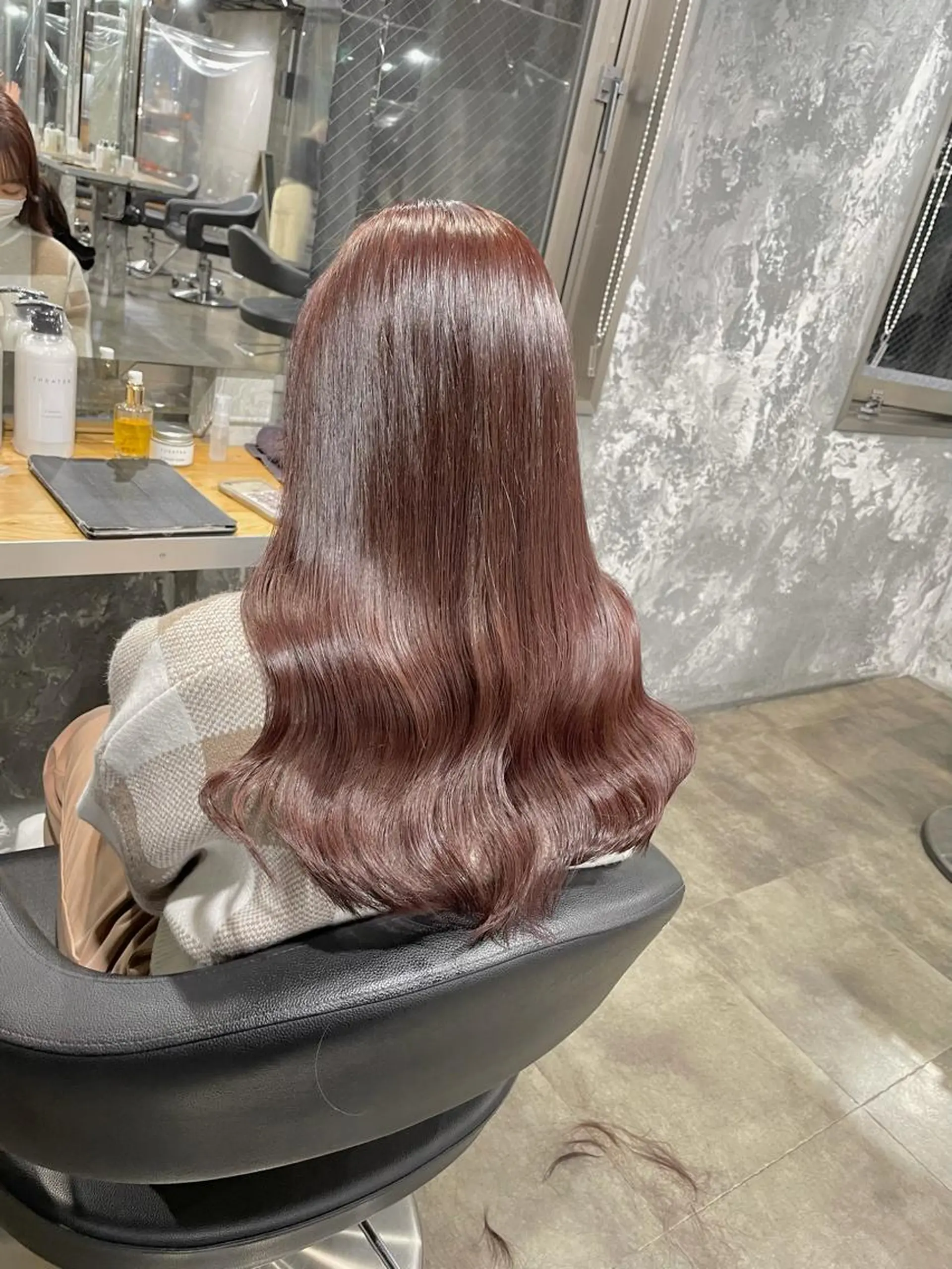 ロング カラー ヘアカラー ヘッドスパ ヘアセット ベージュカラー💖 やすひろのヘアスタイル