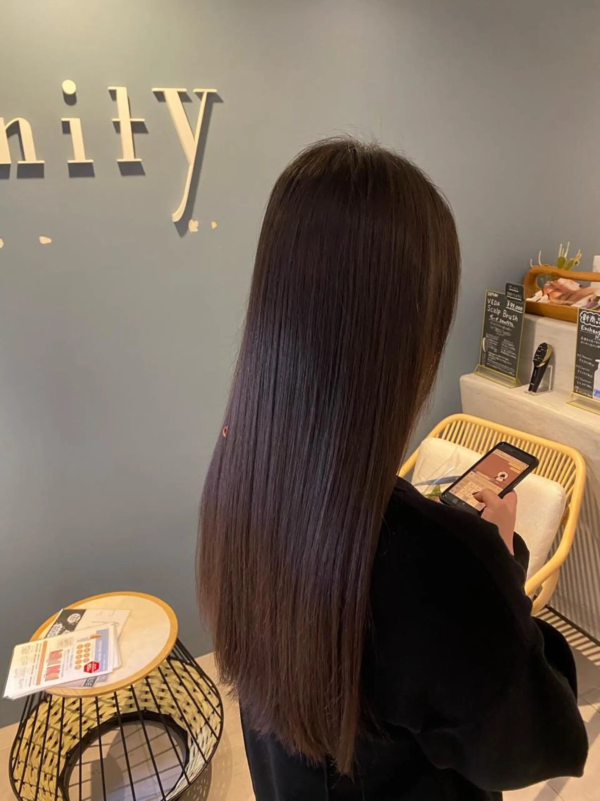 ロング カット 縮毛矯正 トリートメント ノンダメージサロン/ 北川瑞樹のヘアスタイル