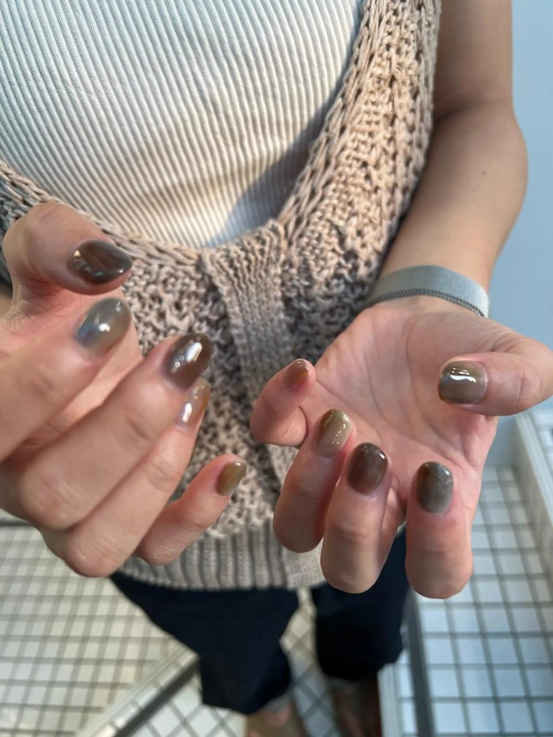 ネイル 【韓国ヘア・ネイル】 HINATA🍒のネイルデザイン