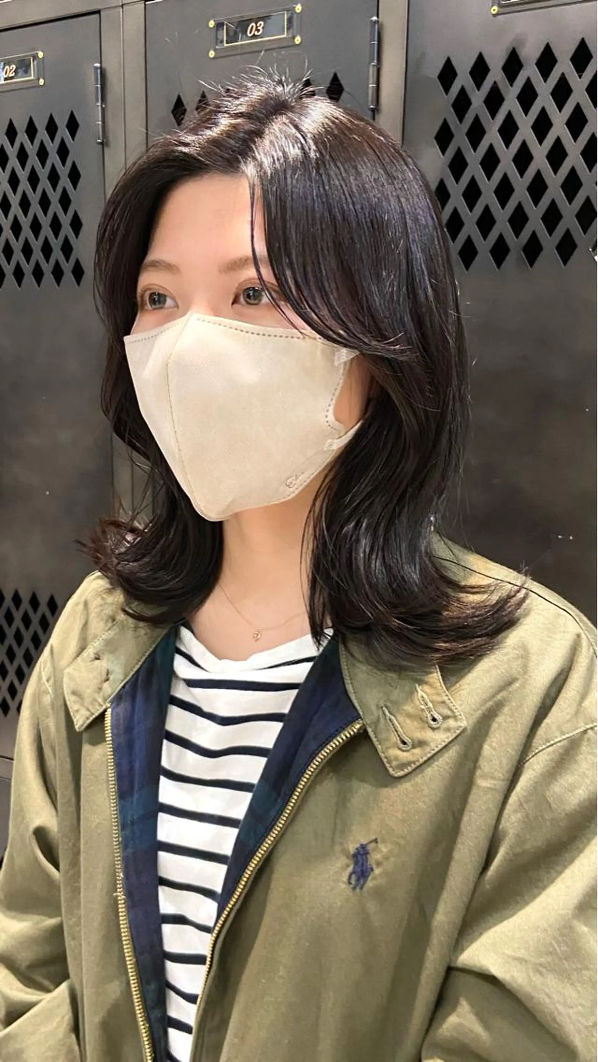 ミディアム カラー カット ヘアカラー トリートメント ERI  / newi町田のヘアスタイル