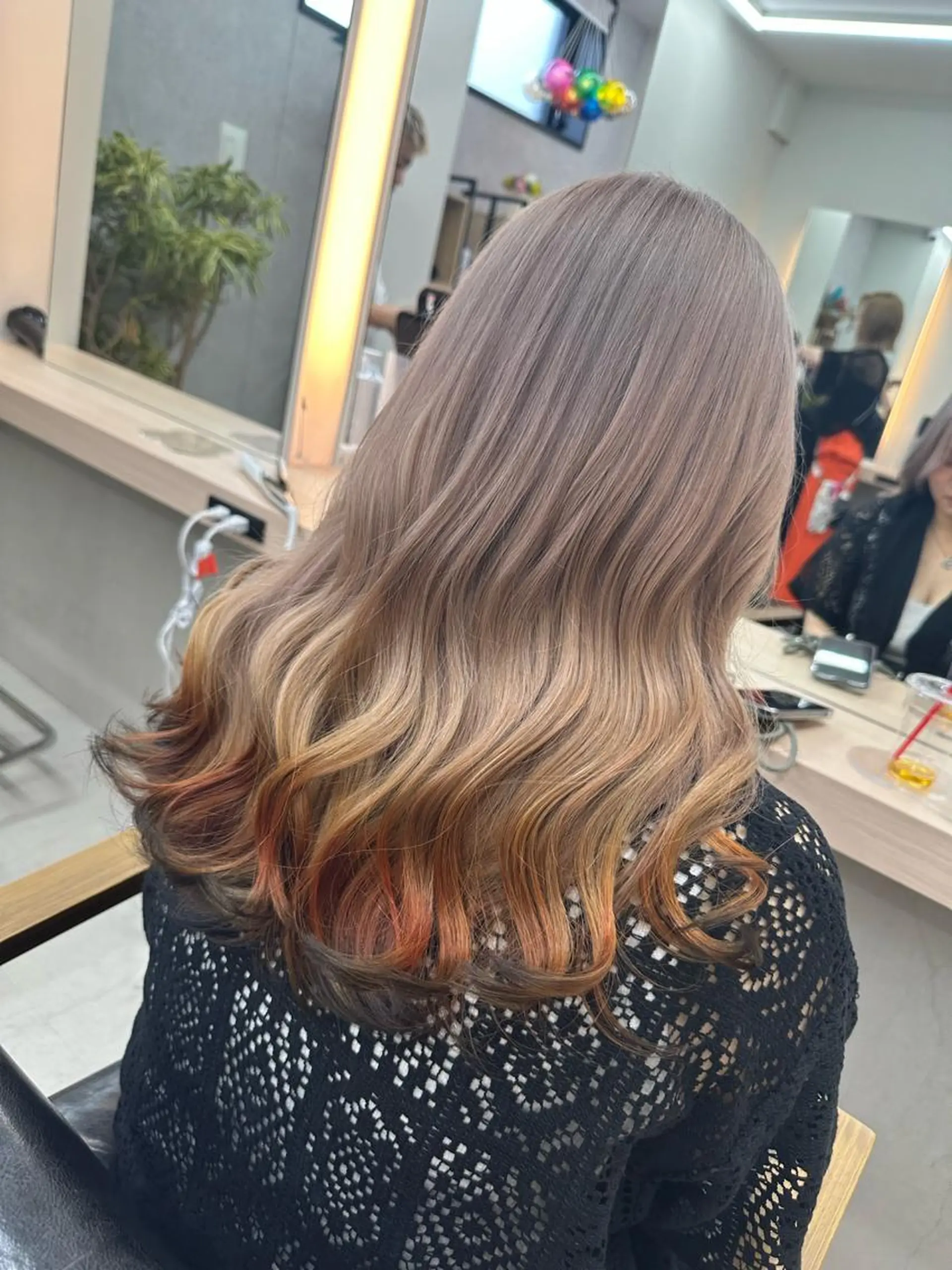 セミロング カラー カット ヘアカラー トリートメント 𝐑𝐲𝐮𝐤𝐢 【店長】ALEAPのヘアスタイル