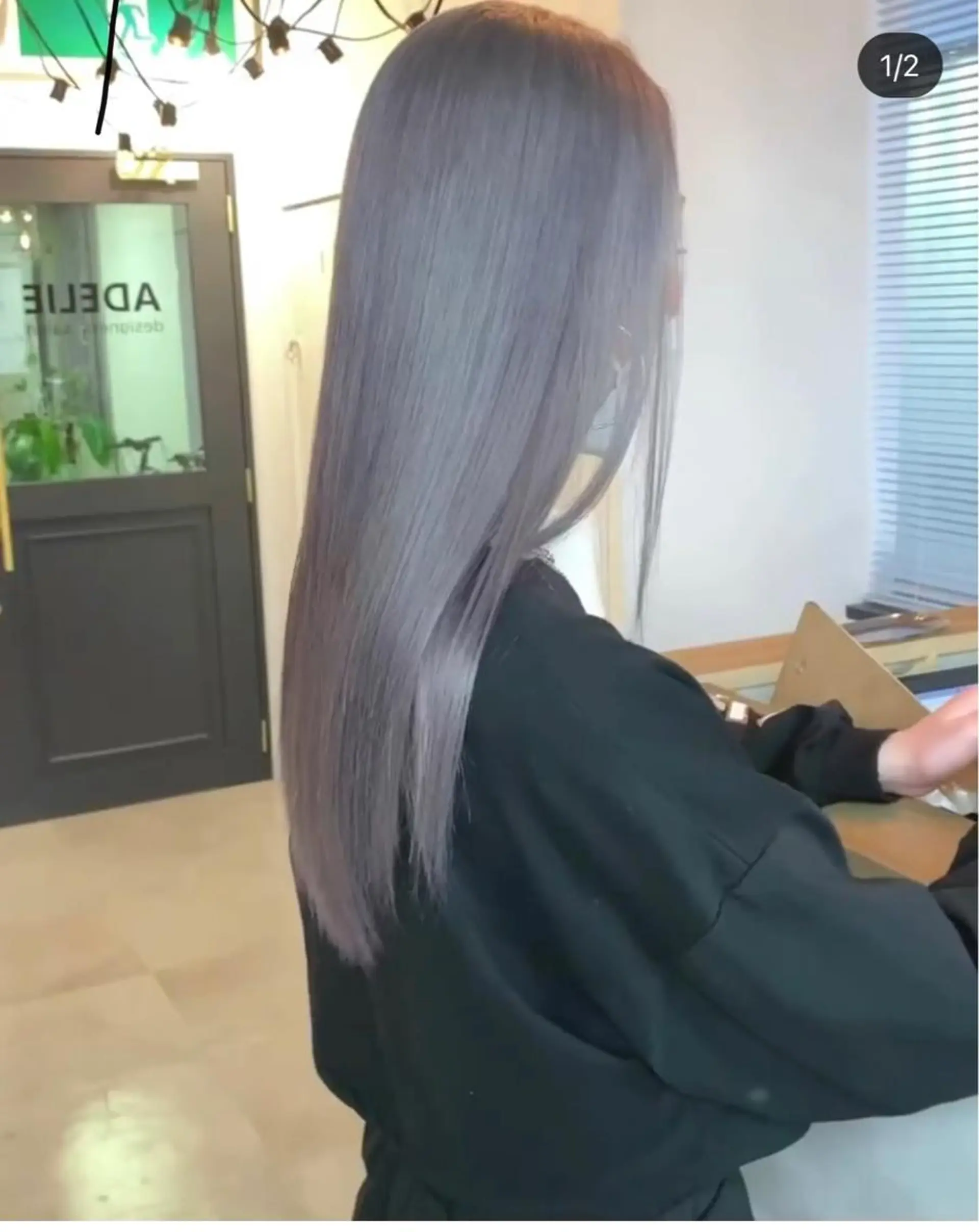 ロング カラー ヘアカラー 難波/心斎橋/ボブ/ 髪質改善/ハイトーンのヘアスタイル