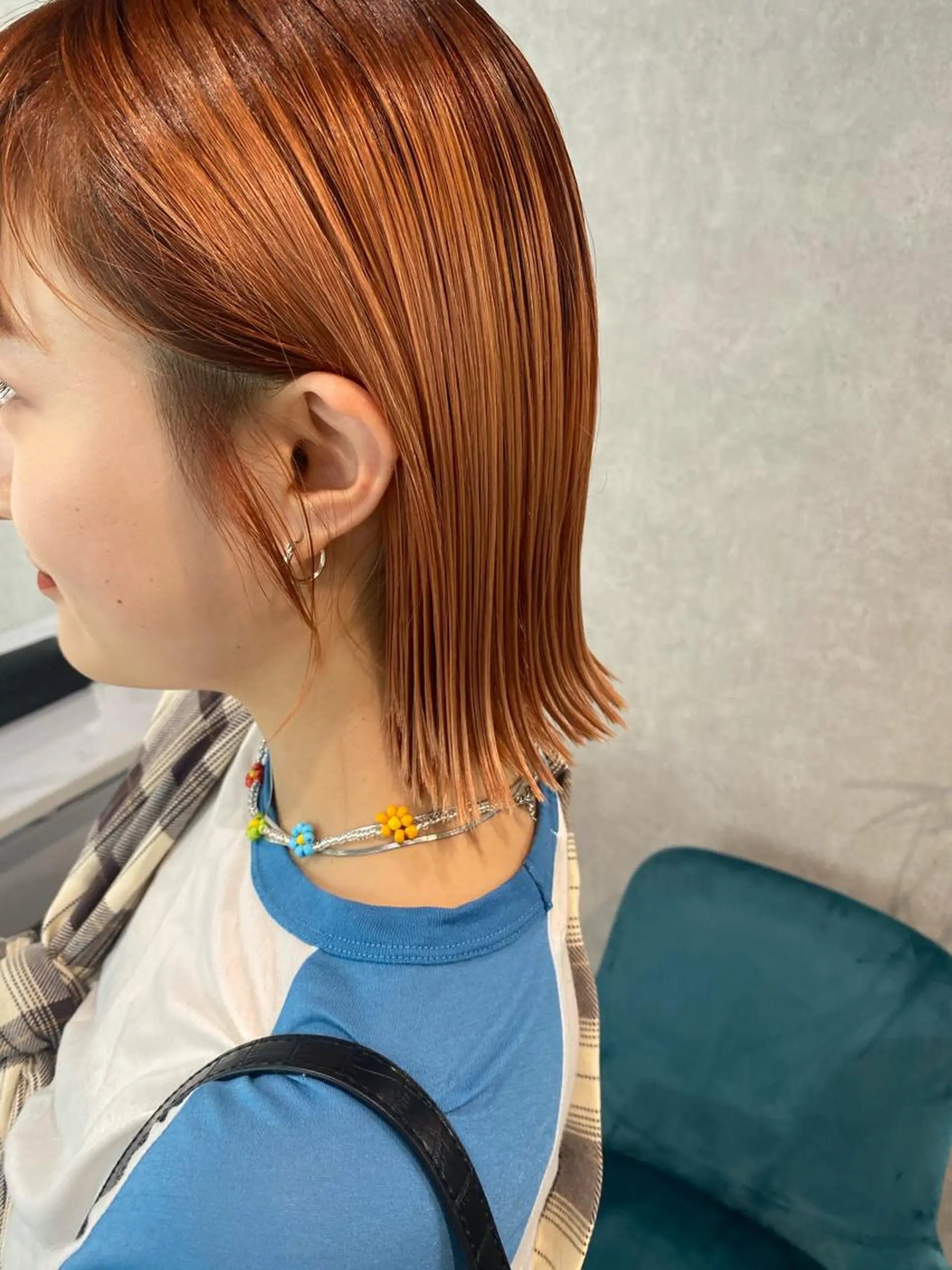 ミディアム カラー ヘアアレンジ XENA表参道 MIKUのヘアスタイル